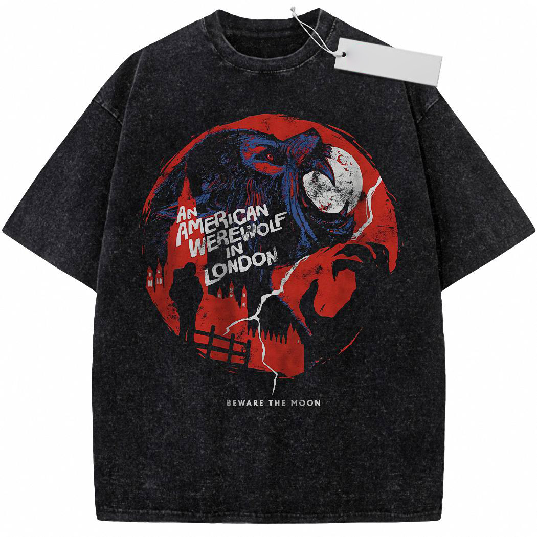 An American Werewolf in London Shirt, Halloween Shirt, Horror Shirt, Vintage T Shirt 4