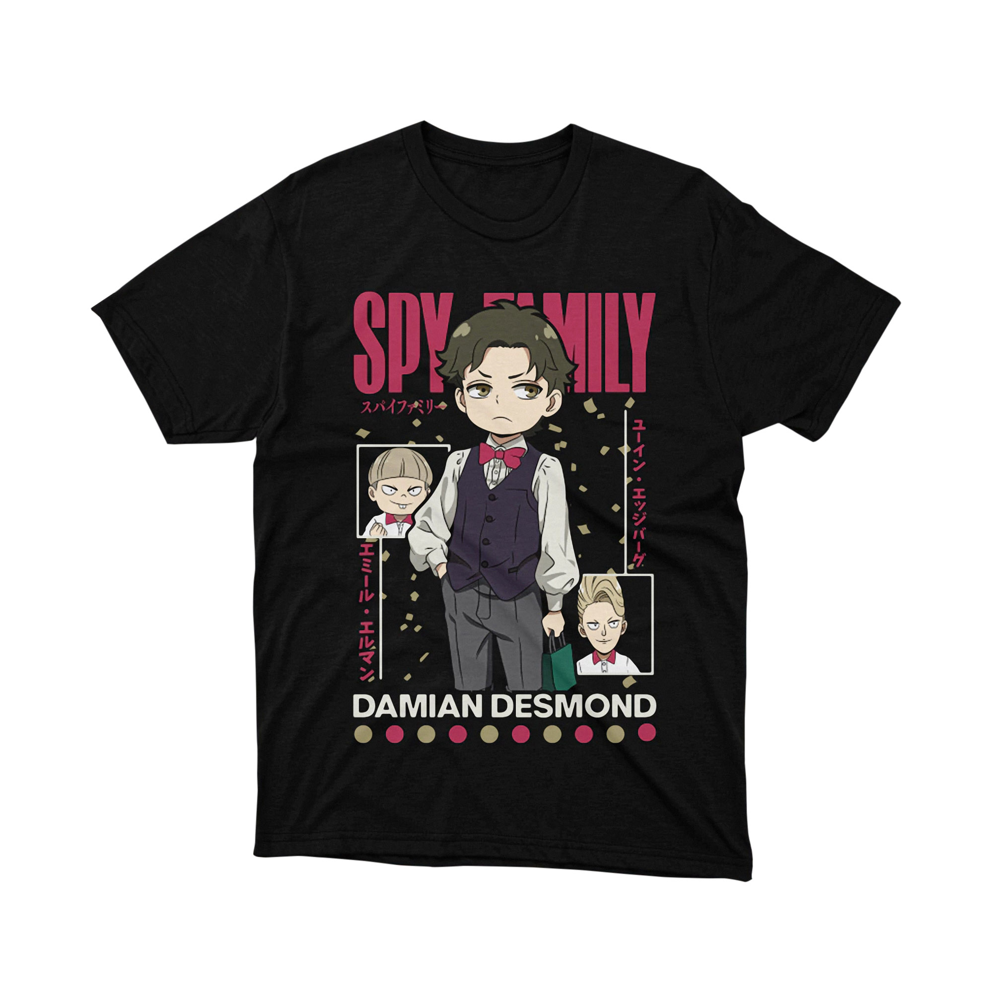 Becky Blackbell Spy Family T Shirt, Cute Chibi Anime Graphic Tee, Elegant Pastel Character Shirt for Men and Women, Otaku Gift
