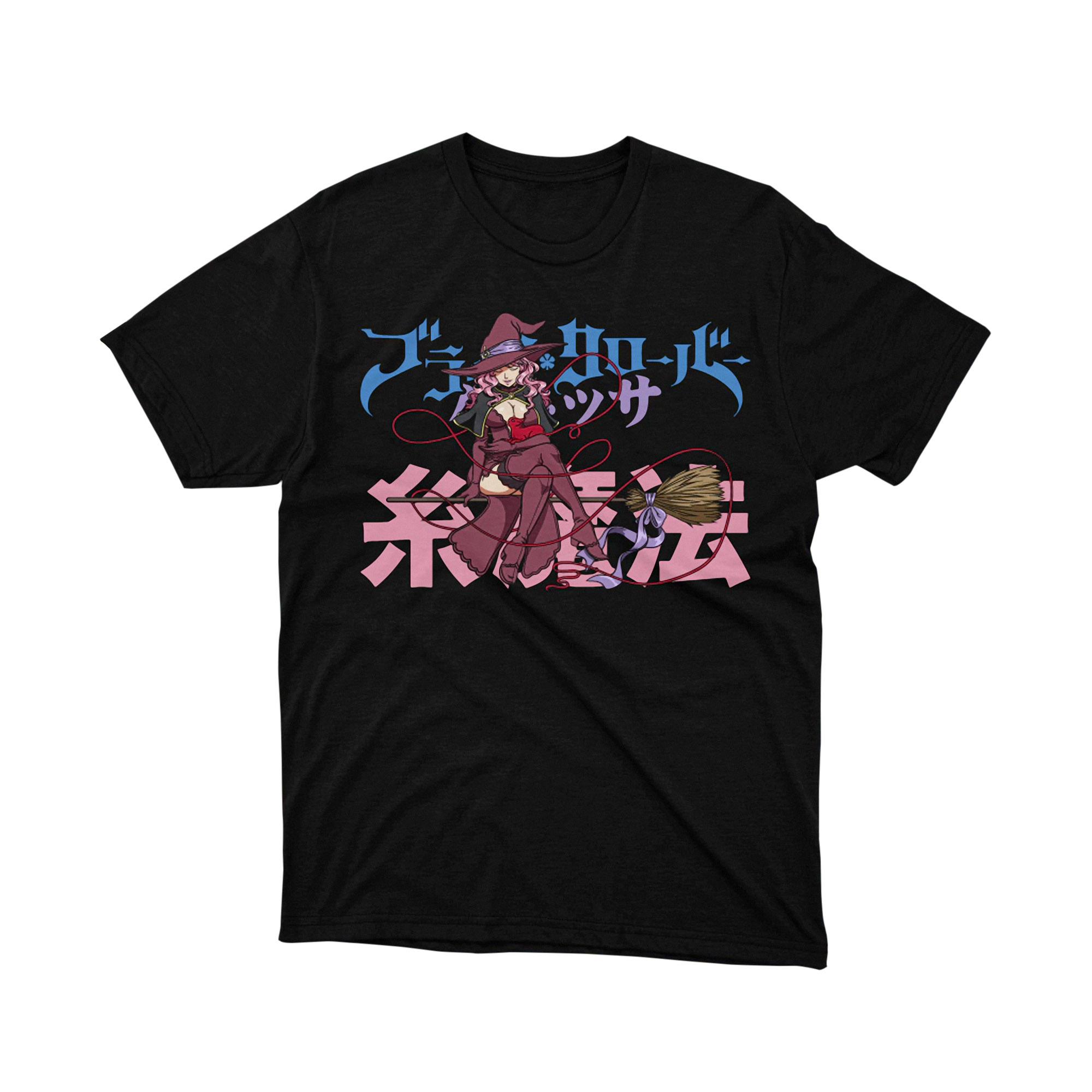 Black Clover Vanessa Enoteca T-Shirt Witch Costume Anime Manga Graphic Tee, Magic Squad Fan Shirt