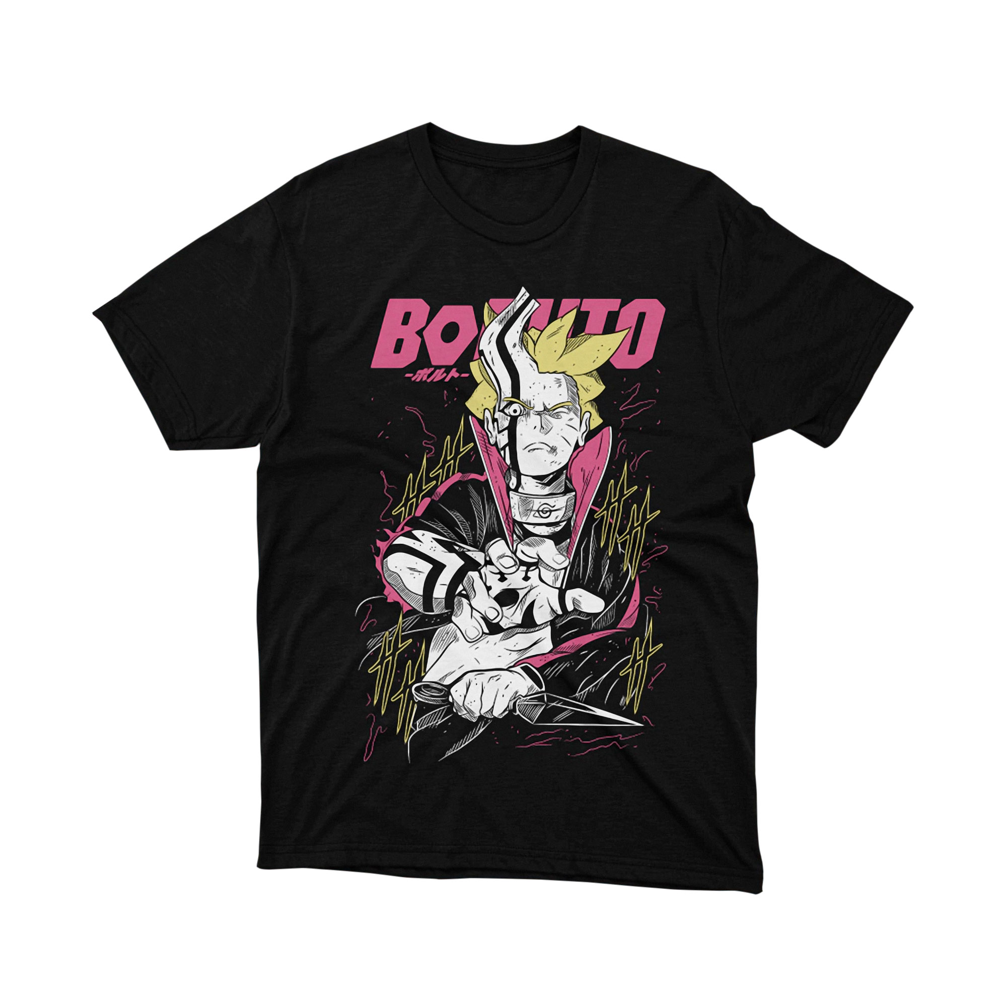 Boruto Karma Seal Momoshiki Power Anime T Shirt