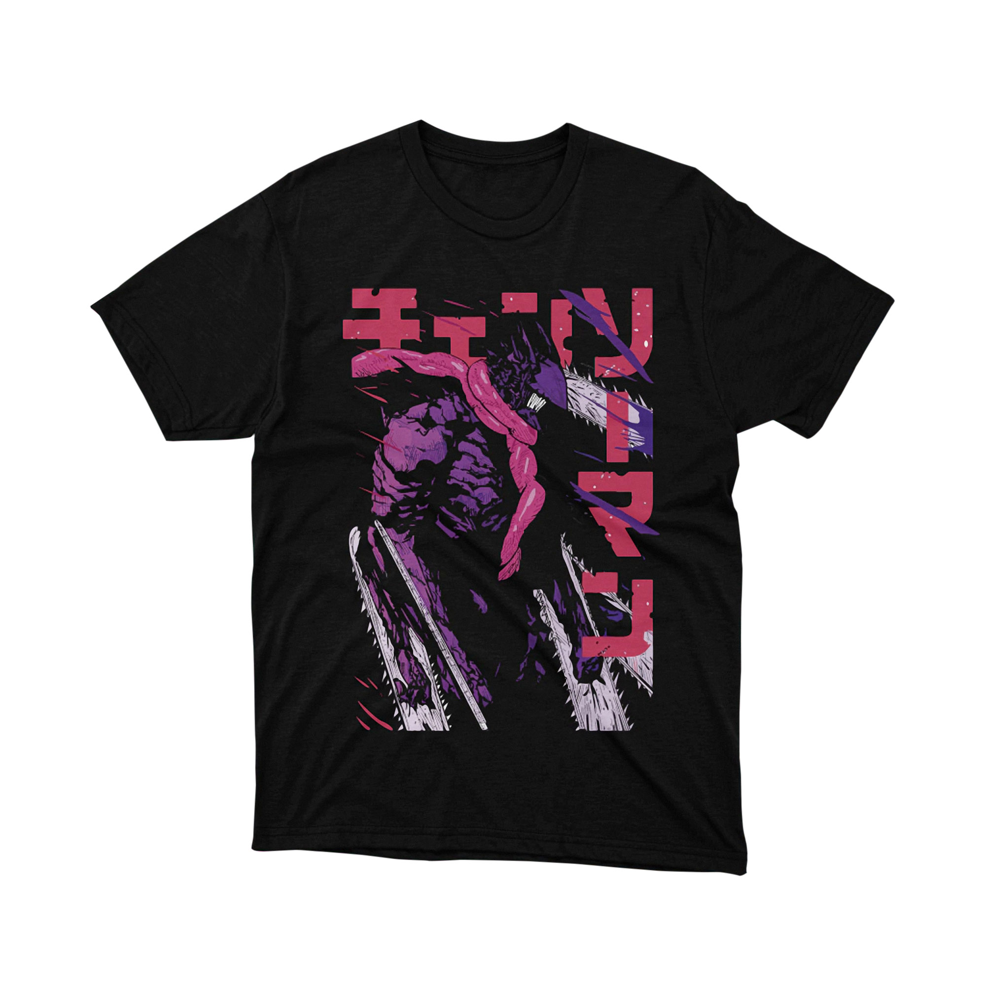 Chainsaw Man Battle Mode Tee Unisex Japanese Manga Graphic Shirt Cool Anime Gift for Fans