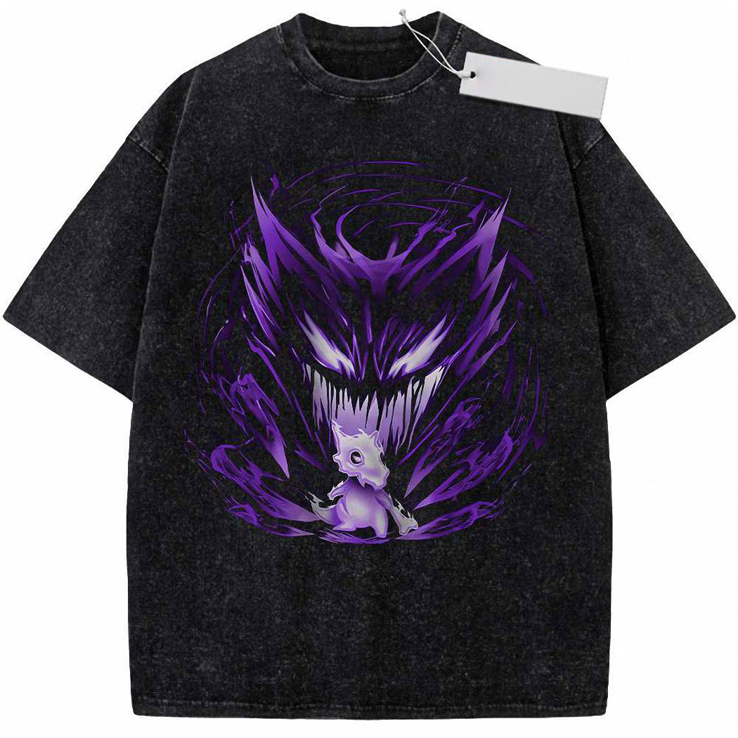 Cubone vs Haunter Shirt, Pokemon shirt, Anime Shirt, Vintage Tee 6