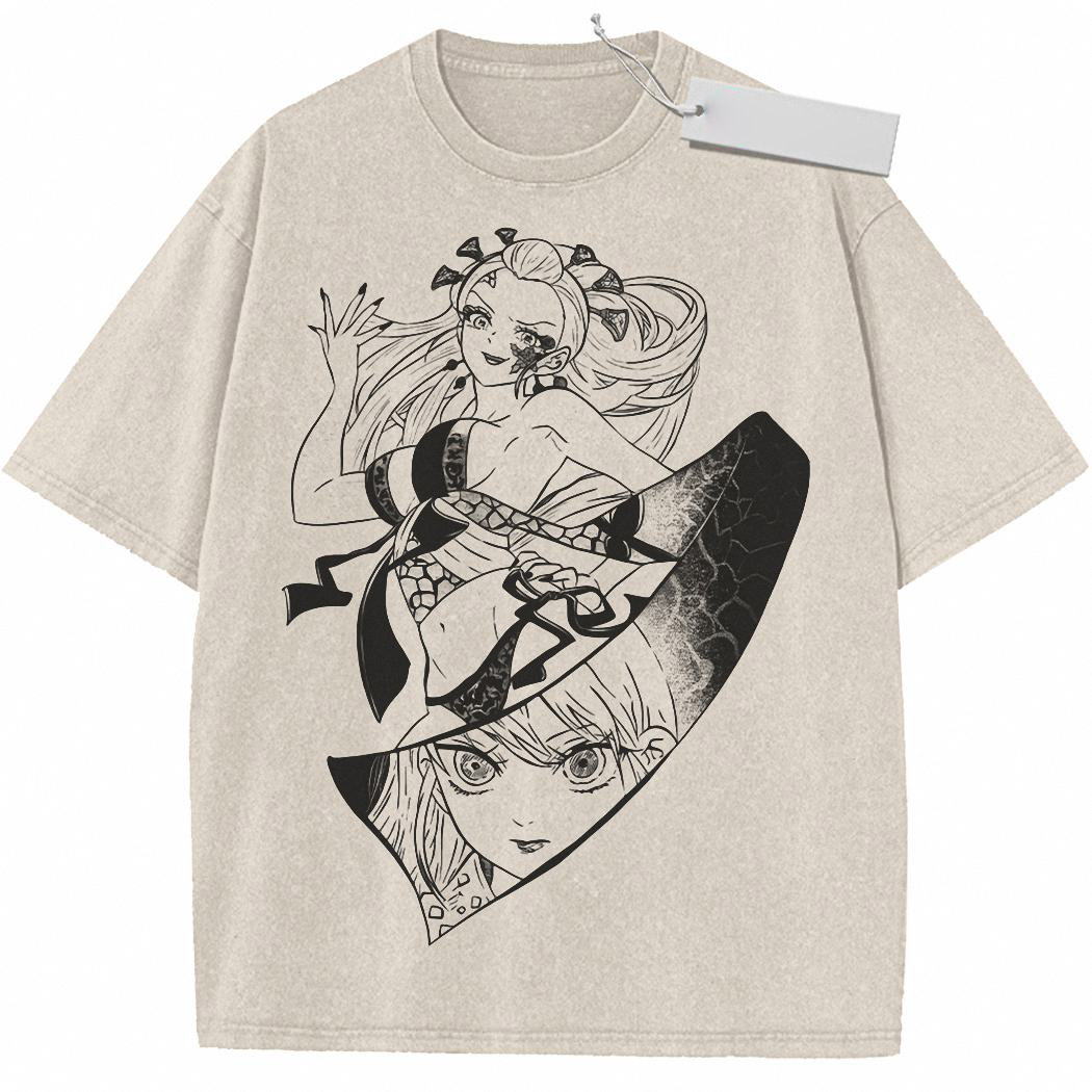 Daki Shirt, Demon Slayer Shirt, Anime Shirt, Vintage Tee 9
