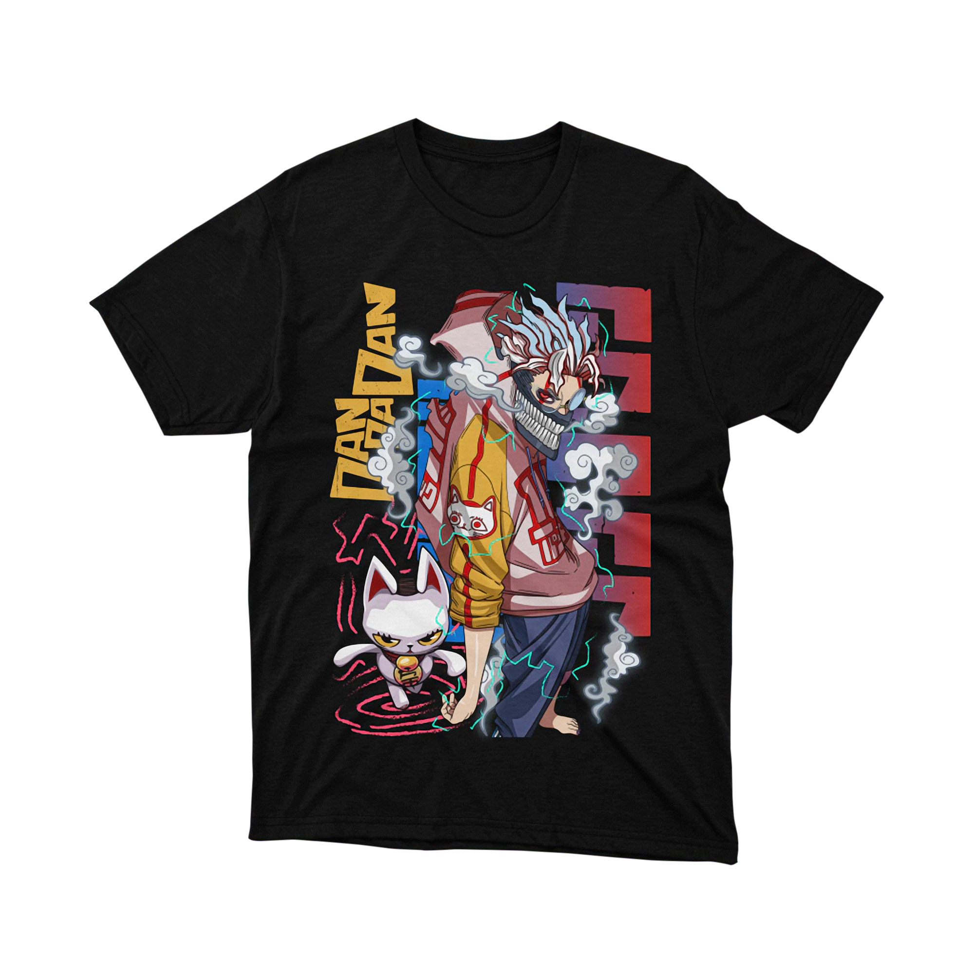 Dan Da Dan Turbo Granny Masked Fighter T Shirt