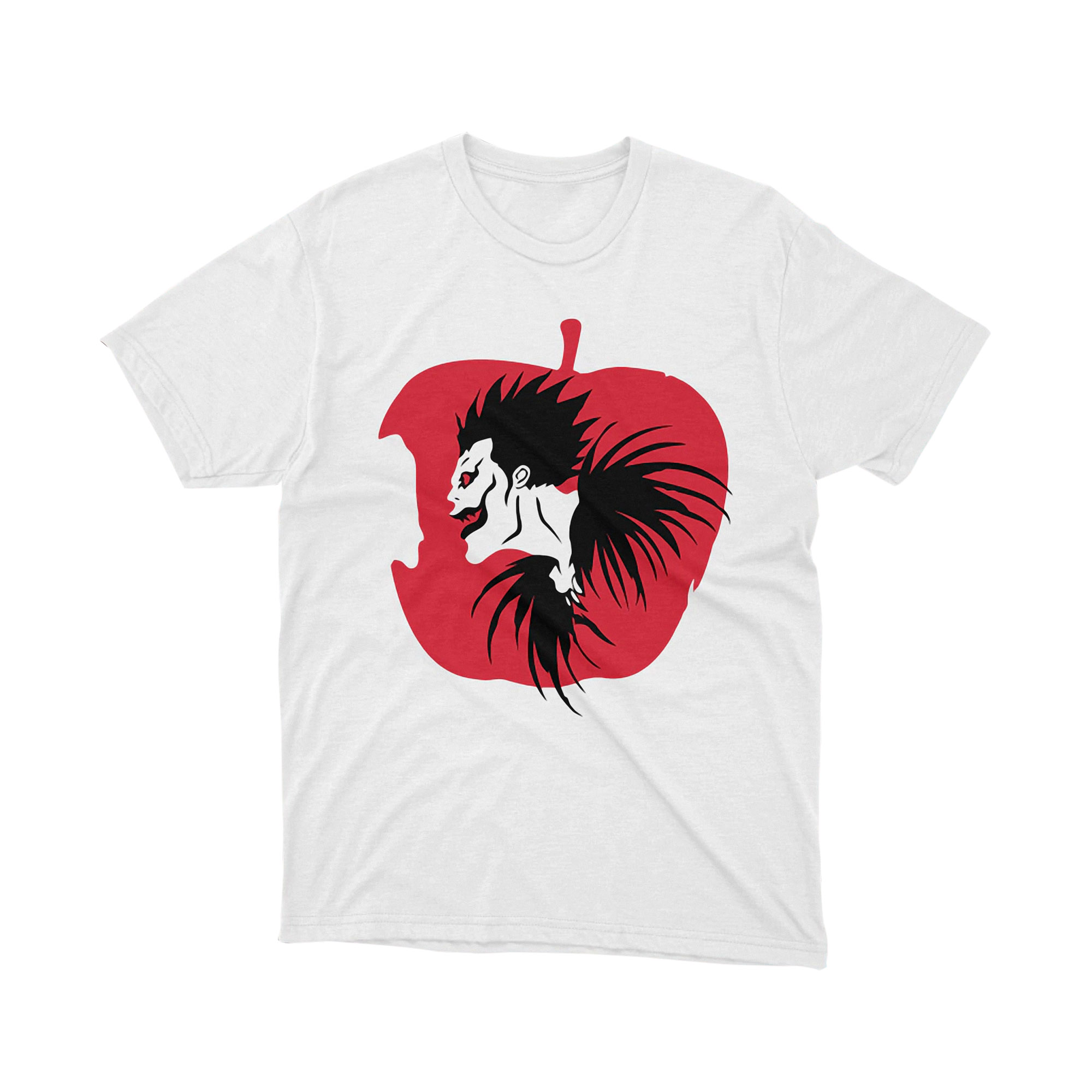 Death Note Ryuk Apple Minimalist Anime Graphic Unisex T Shirt