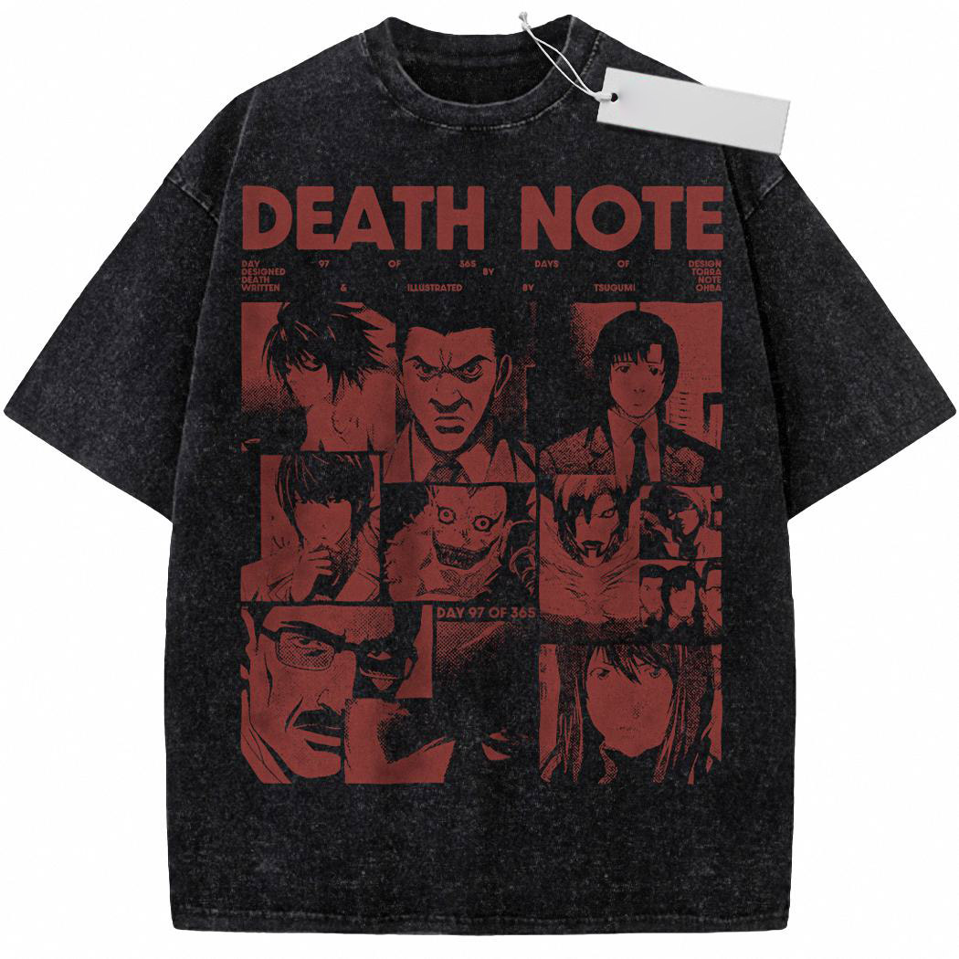 Death Note Shirt, Anime Shirt, Vintage T Shirt 9