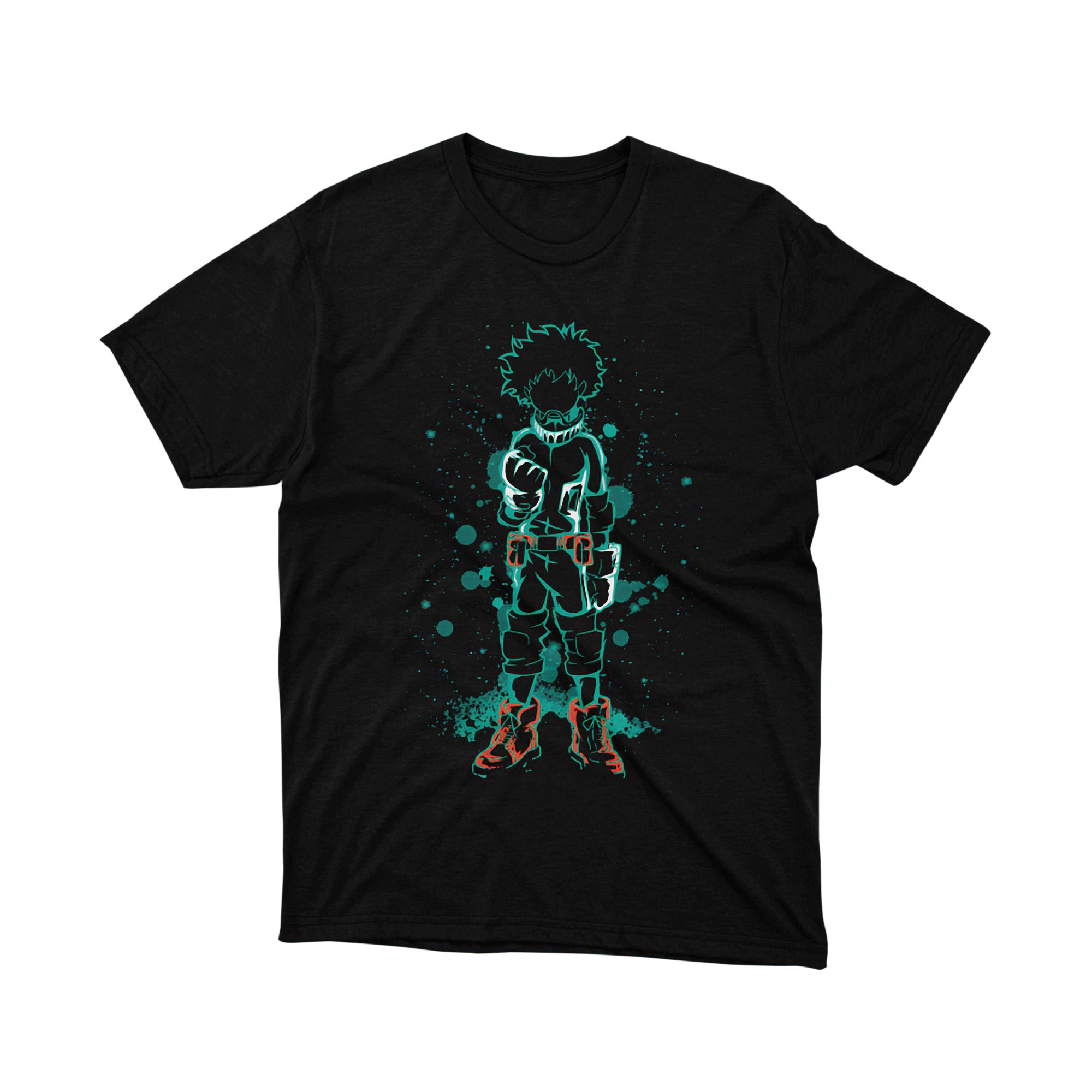 Deku My Hero Academia T Shirt, Anime Graphic Tee for Men and Women, Izuku Midoriya Manga Style Shirt, Japanese Hero Gift