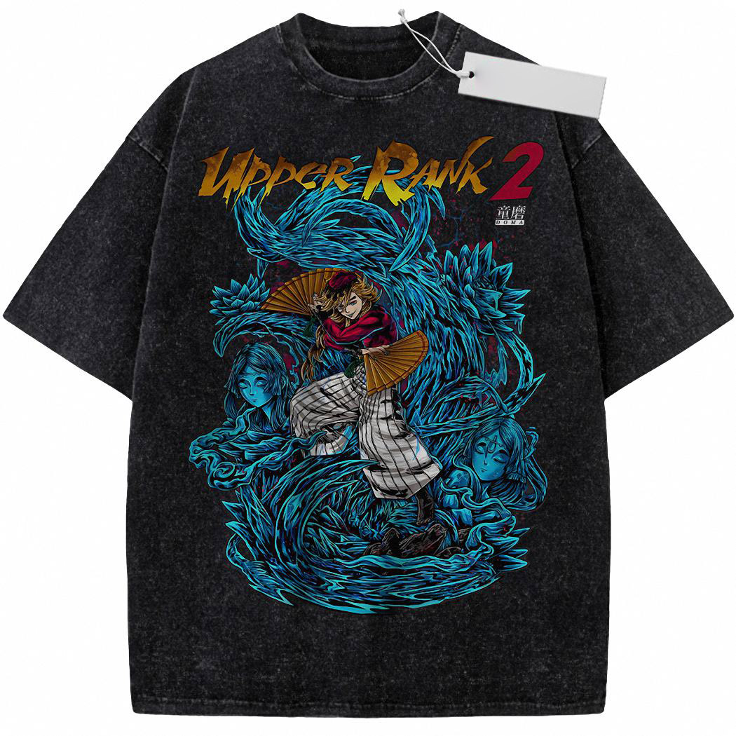 Doma Shirt, Demon Slayer Shirt, Kimetsu no Yaiba Shirt, Anime Shirt, Vintage Tee 6