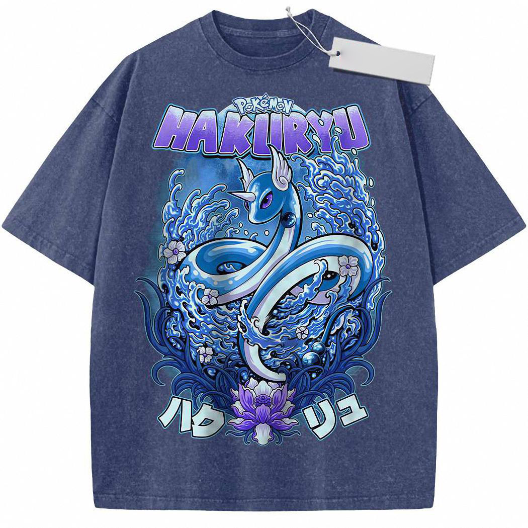 Dragonair Shirt, Pokemon shirt, Anime Shirt, Vintage T Shirt 5