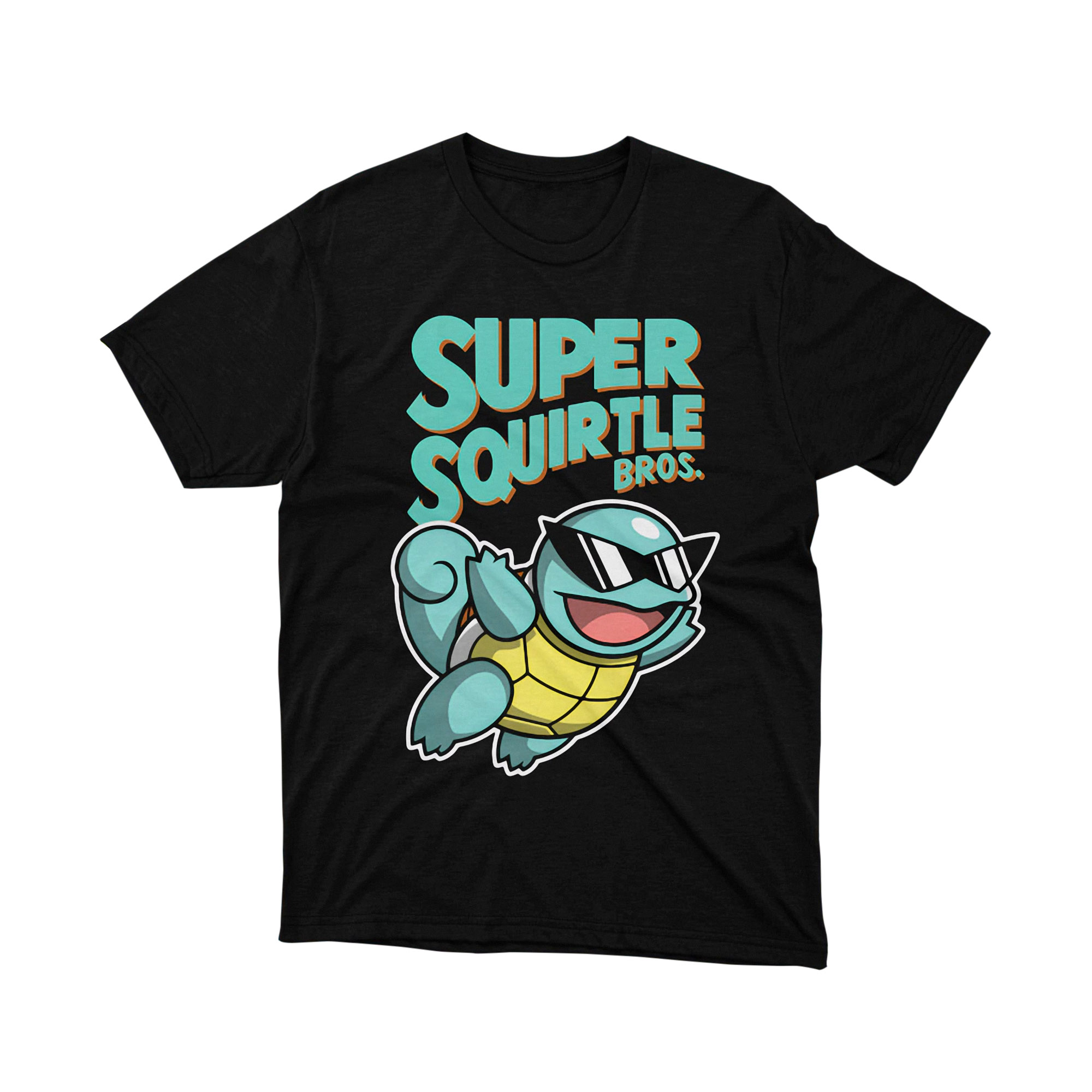 Eevee Rainbow Watercolor Evolution Silhouette Art T Shirt