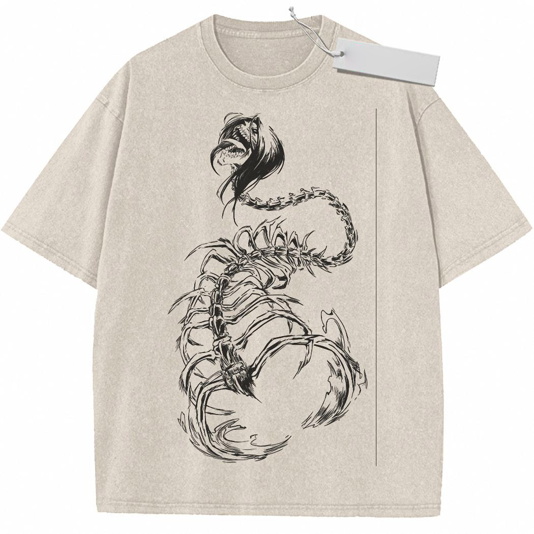 Eren Yeager Shirt, Attack On Titan Shirt, AOT Shirt, Anime Shirt, Vintage Tee 9