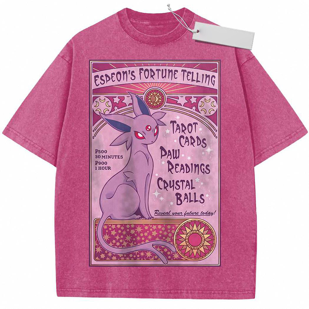 Espeon Shirt, Pokemon shirt, Anime Vintage Tee 9