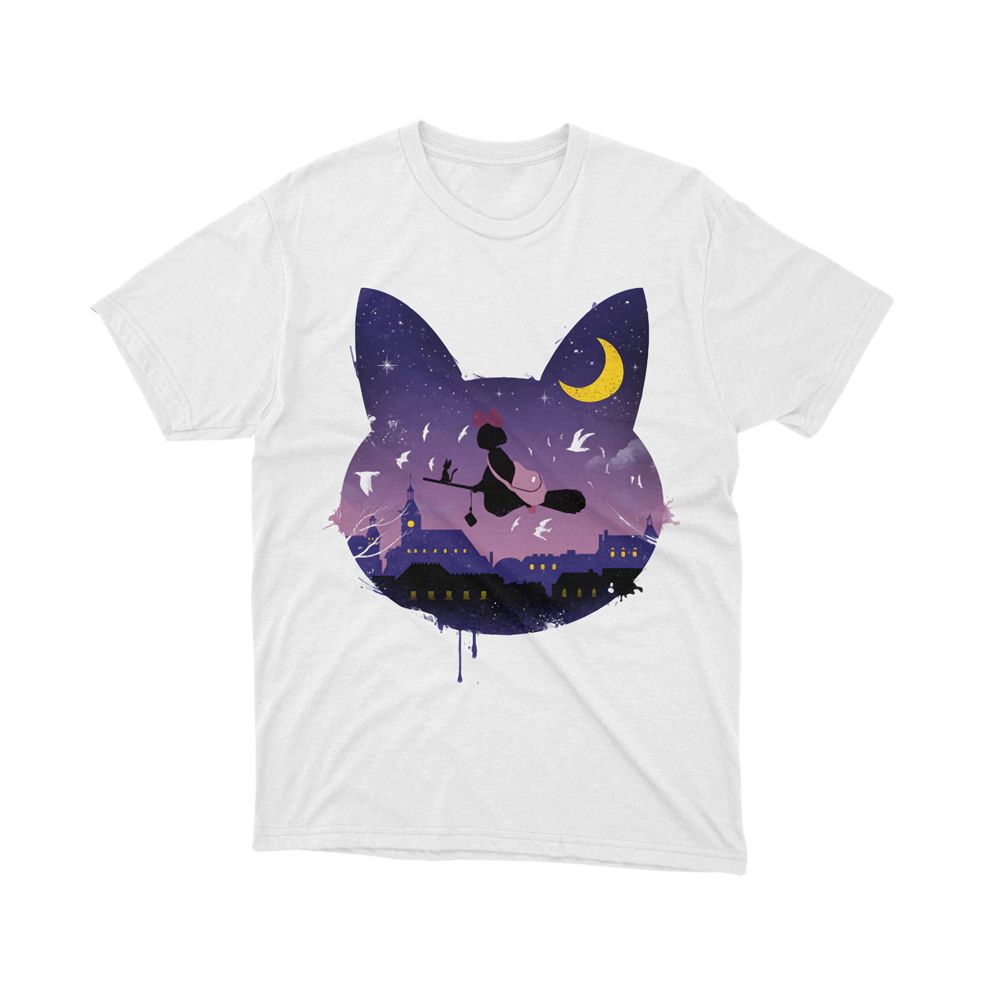 Forest Spirit Mononoke T Shirt Anime Graphic Tee Nature God Japanese Cartoon Style Shirt for Men and Women Otaku Gift