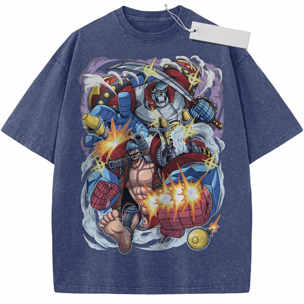 Franky Shirt, One Piece Shirt, Anime Shirt, Vintage T Shirt 7