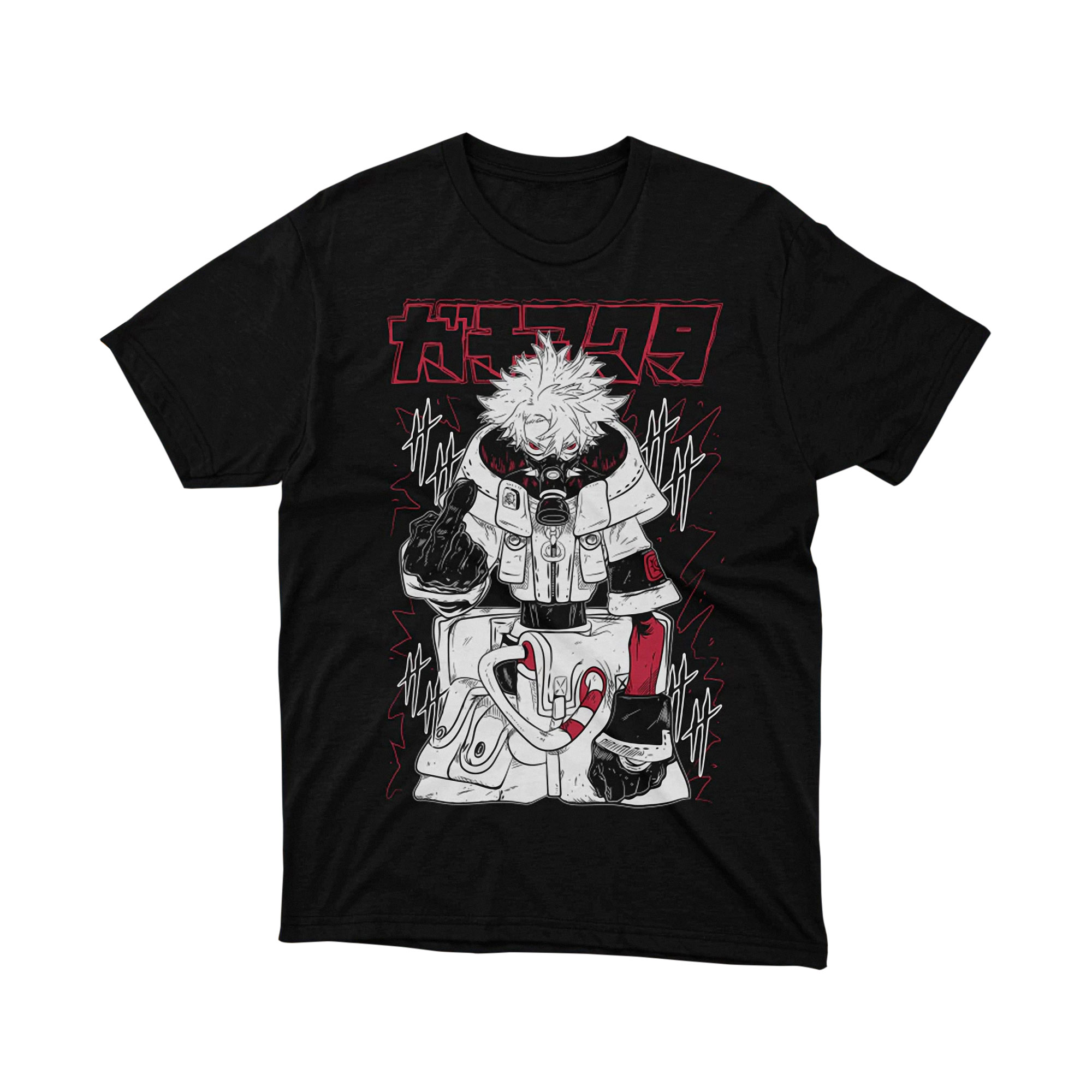 Gachiakuta T Shirt Rudo Surebrec Weapon Gear Anime Manga Art