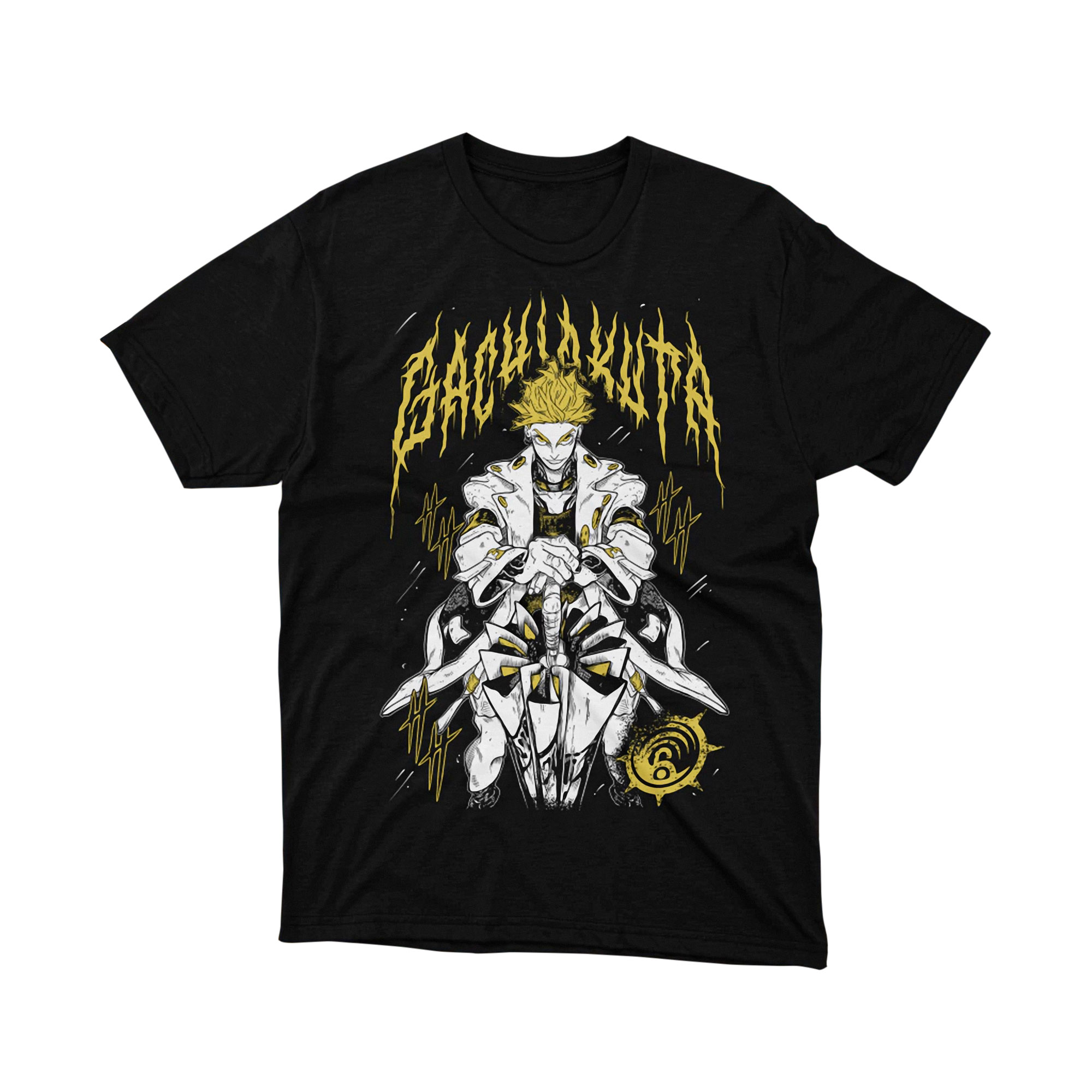 Gachiakuta T Shirt Rudo Surebrec Yellow Aesthetic Manga Graphic