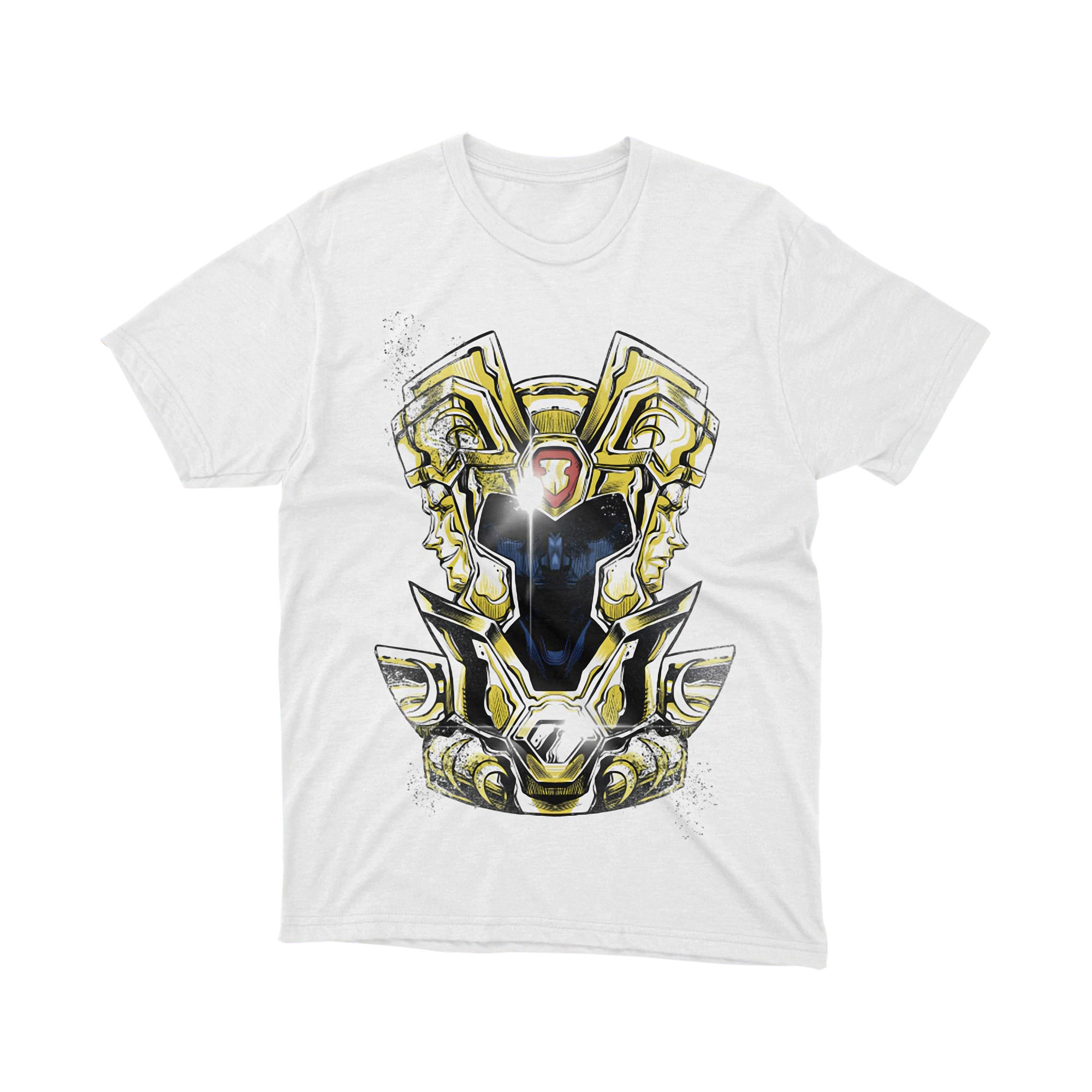 Gemini Gold Saint Armor T Shirt Anime Graphic Tee Unisex Japanese Manga Shirt for Fans Retro Hero Gift for Men and Women