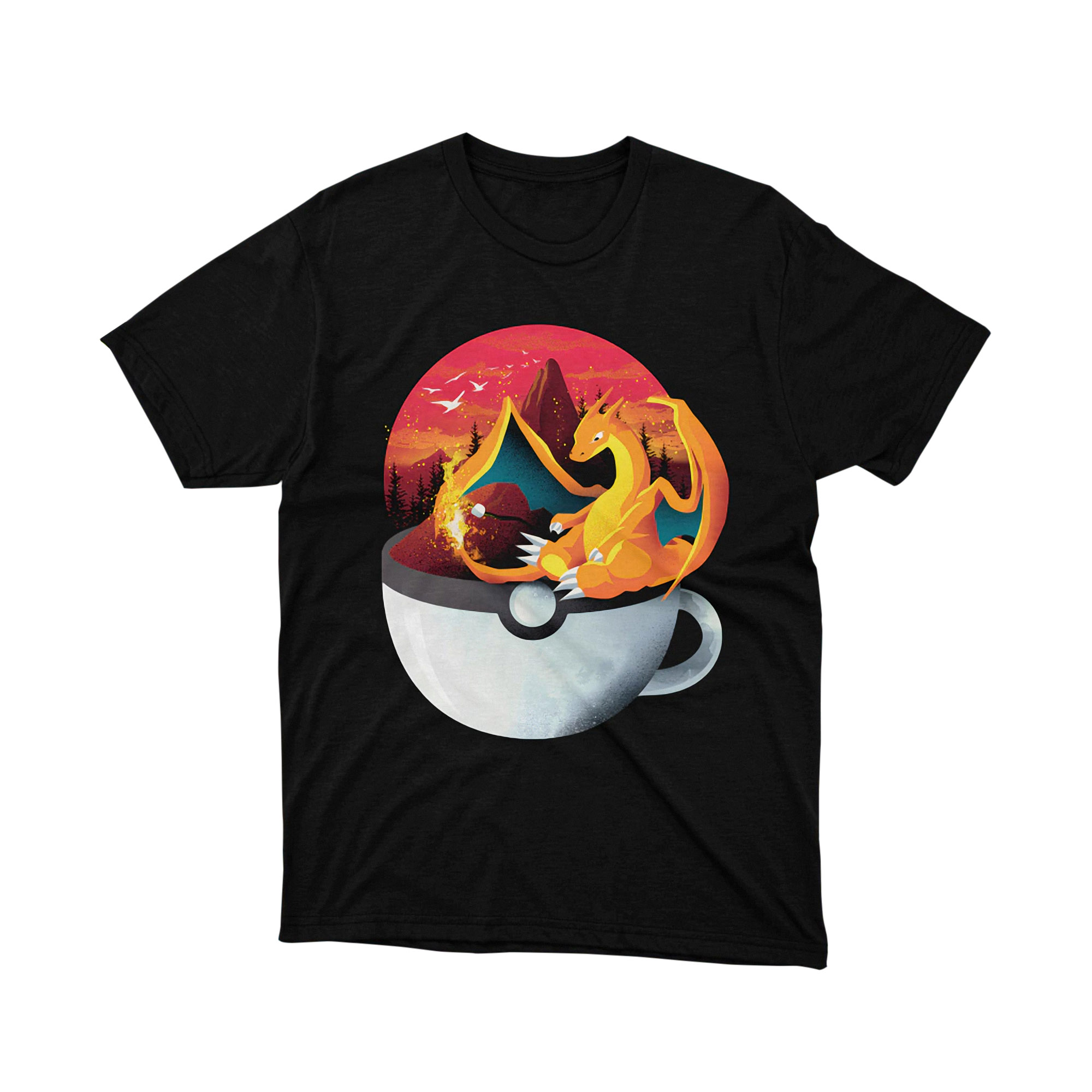 Gengar Purple Mist Spooky Forest Halloween Ghost Type T Shirt