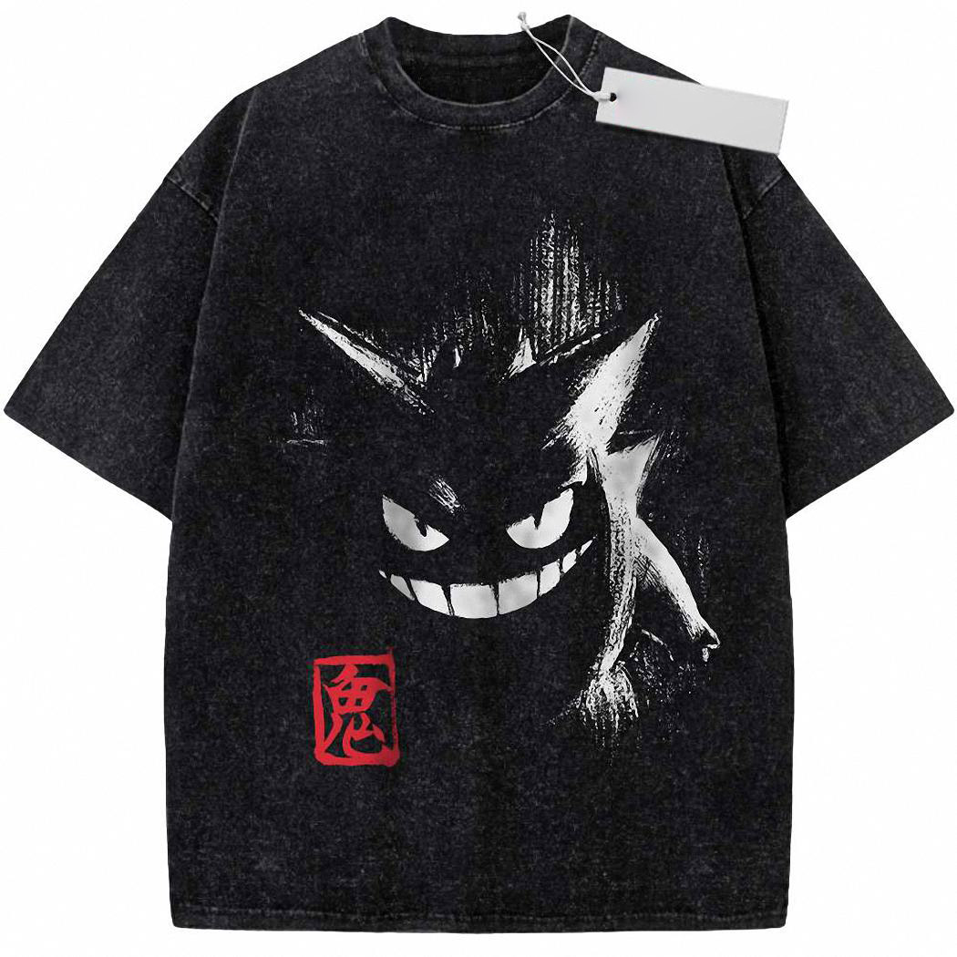 Gengar Shirt, Pokemon shirt, Anime Shirt, Vintage T Shirt 8