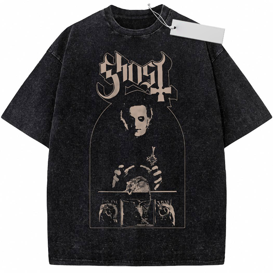 Ghost Shirt, Halloween Shirt, Horror Shirt, Vintage T Shirt 7