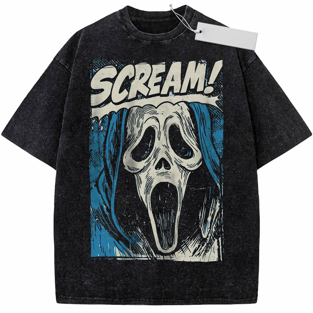 Ghostface Shirt, Scream Shirt, Halloween Shirt, Horror Shirt, Vintage T Shirt 2