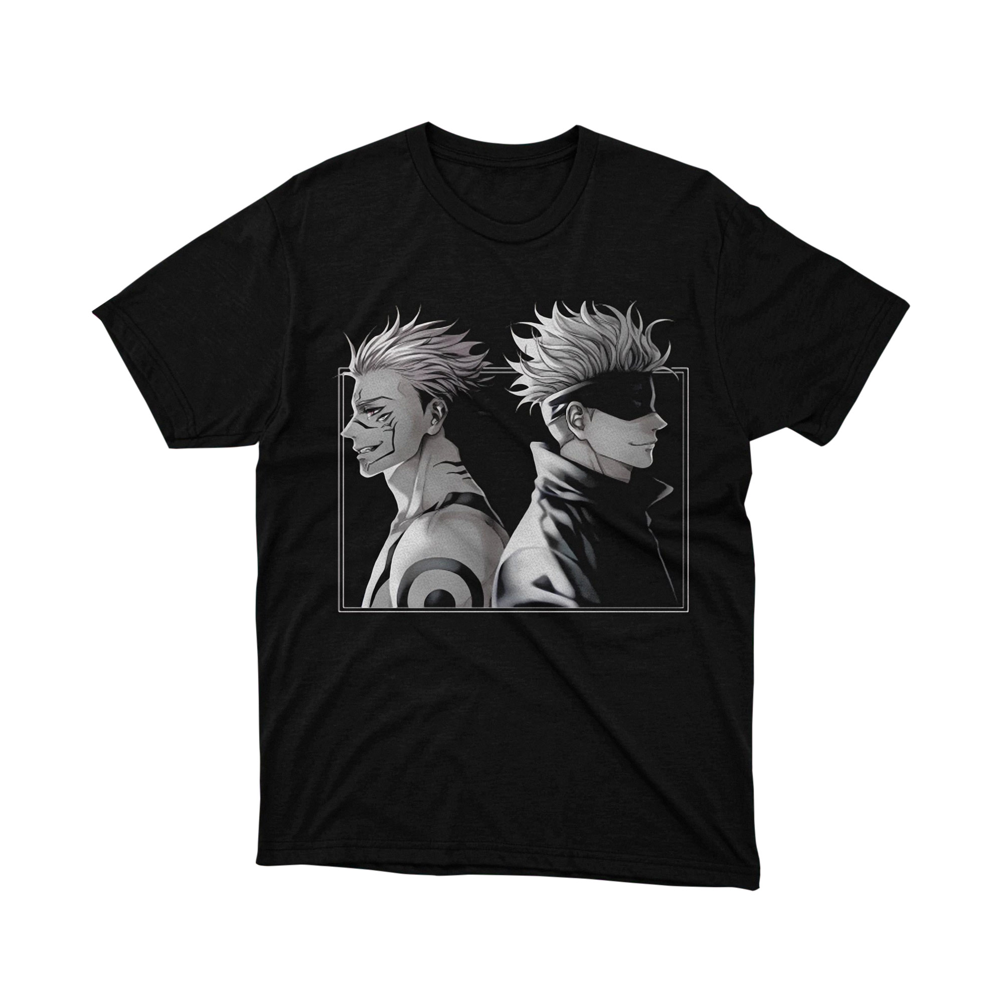 Gojo Satoru and Geto Suguru T Shirt, Jujutsu Kaisen Duo Tee for Men and Women, Anime Friends Graphic Shirt, Japanese Style Gift