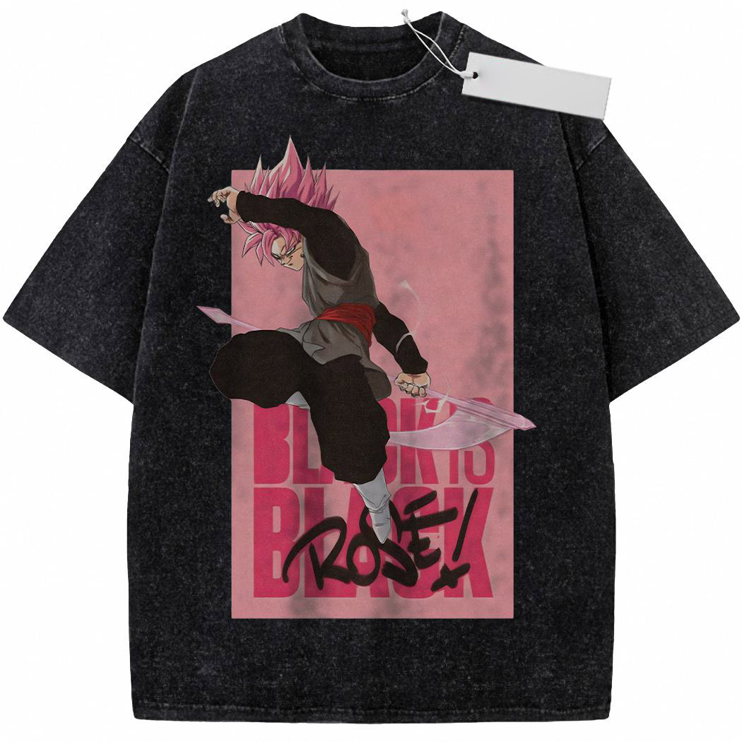 Goku Black Shirt, Dragon Ball Shirt, DBZ Shirt, Anime Shirt, Vintage Tee 1