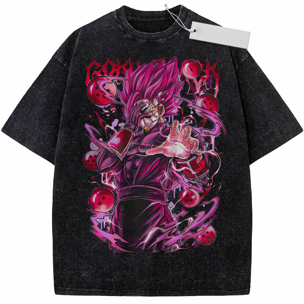 Goku Black Shirt, Dragon Ball Shirt, DBZ Shirt, Anime Shirt, Vintage Tee 6