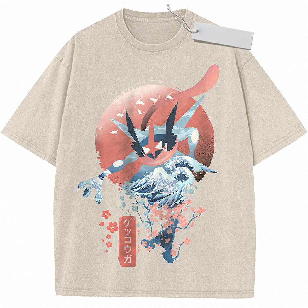 Greninja Shirt, Pokemon shirt, Anime Shirt, Vintage Tee 1