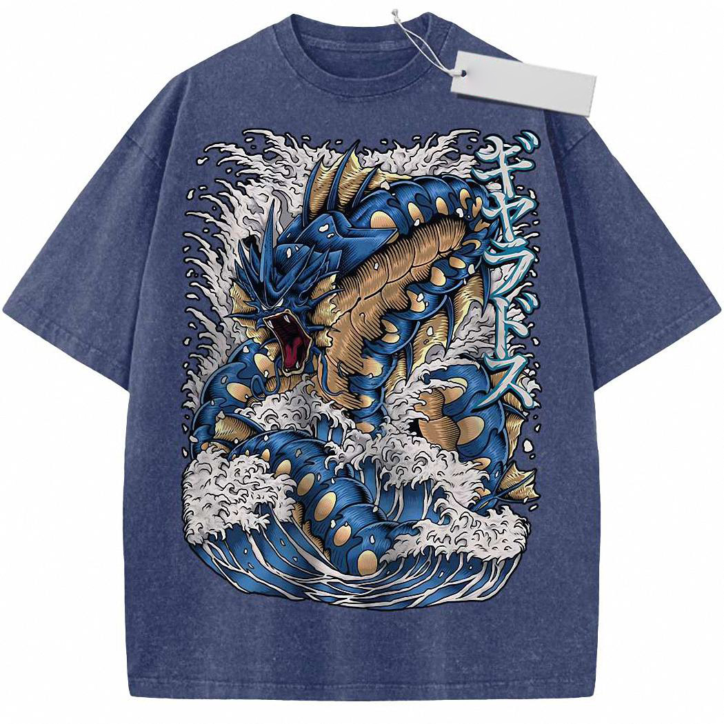 Gyarados Shirt, Pokemon shirt, Anime Shirt, Vintage T Shirt