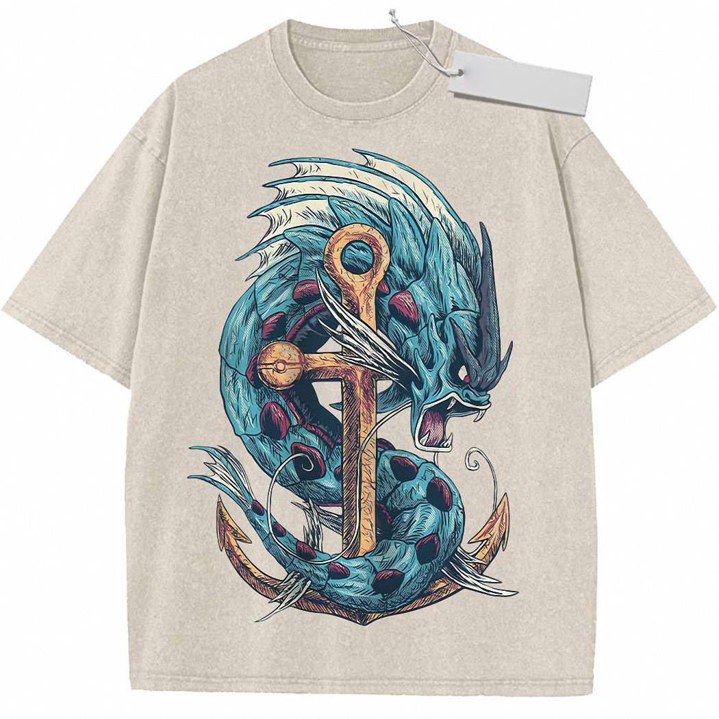 Gyarados Shirt, Pokemon shirt, Anime Shirt, Vintage Tee 1