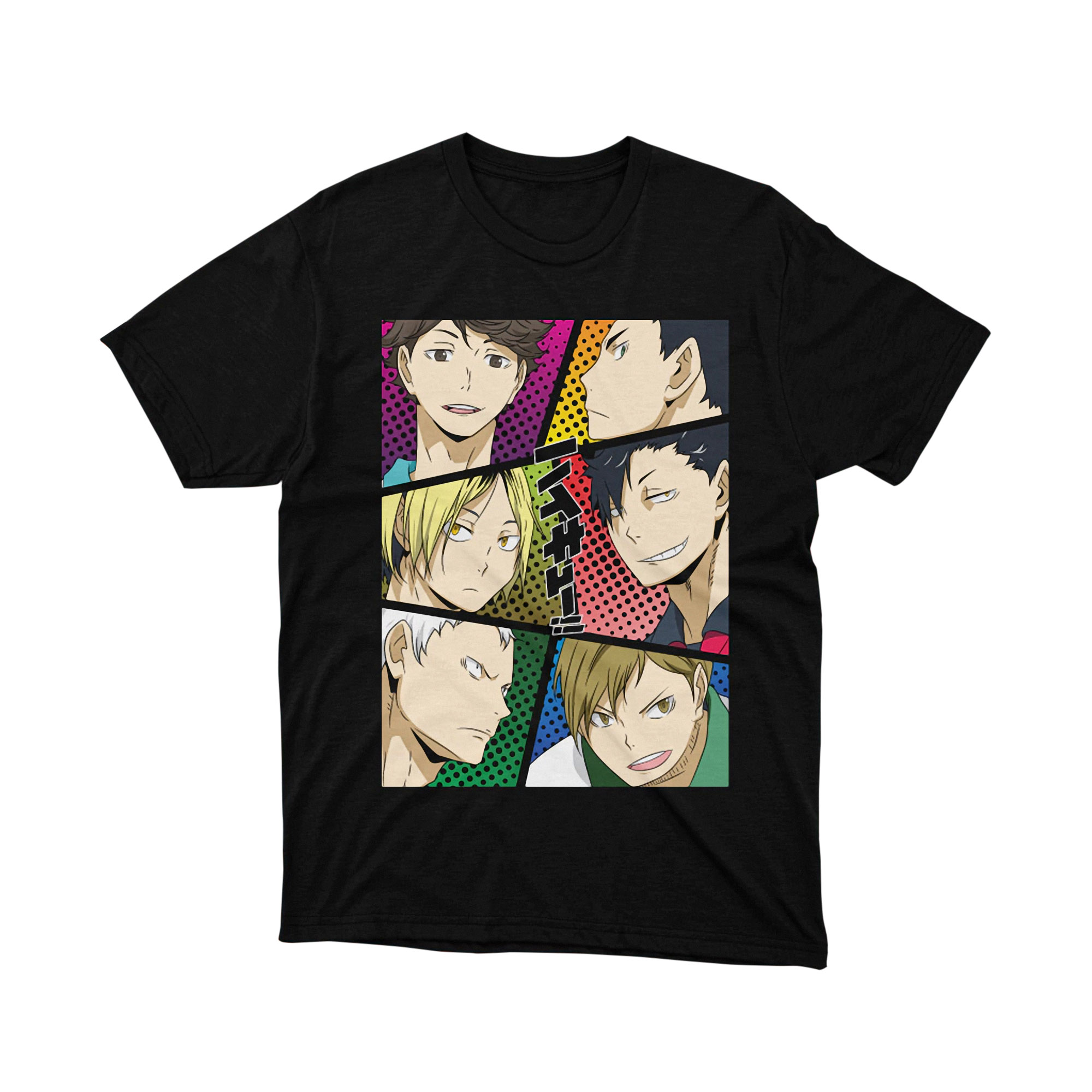 Haikyu Nekoma Fukurodani Aoba Johsai Anime Squad T Shirt