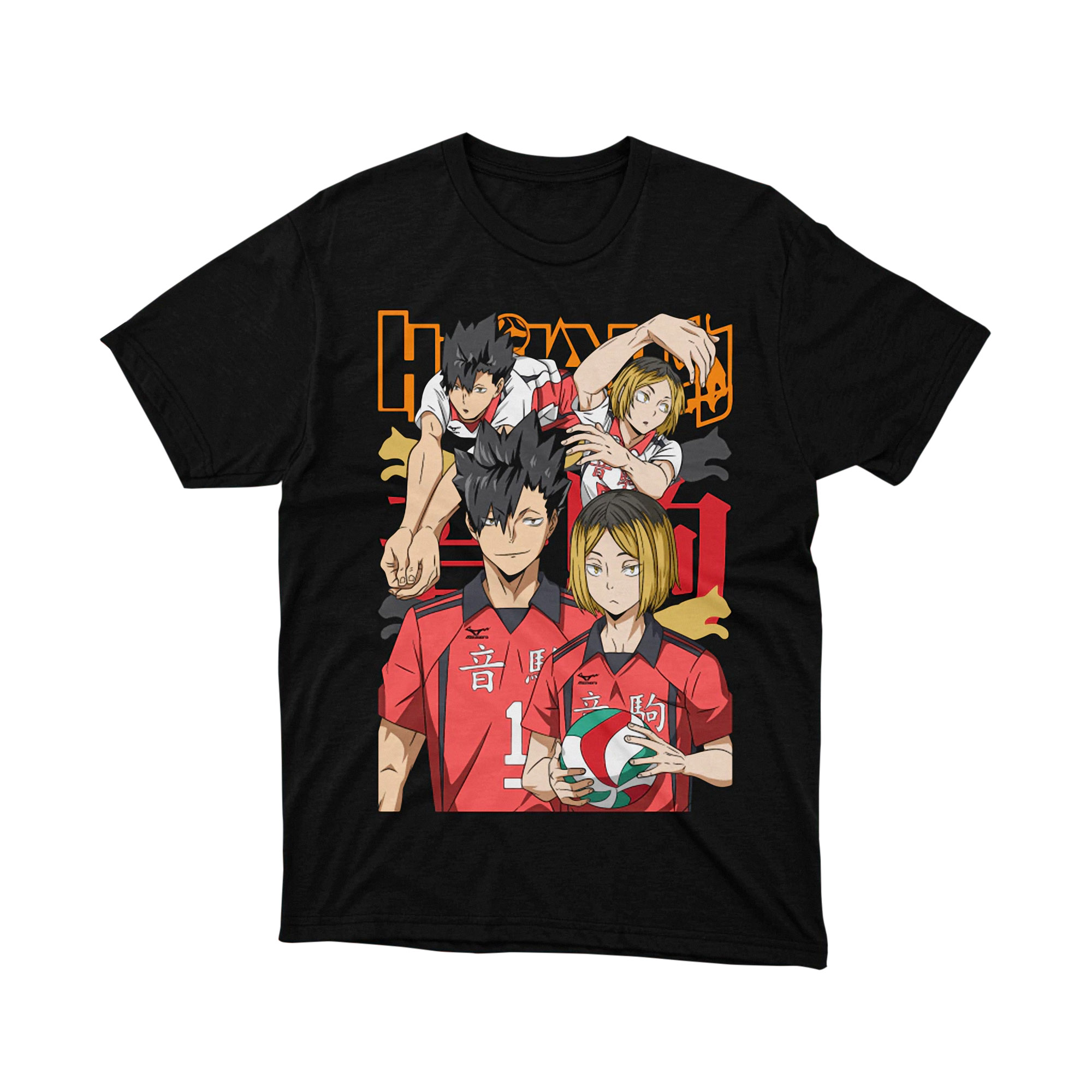 Haikyu Nekoma Kuroo Tetsuro Kozume Kenma Team T Shirt