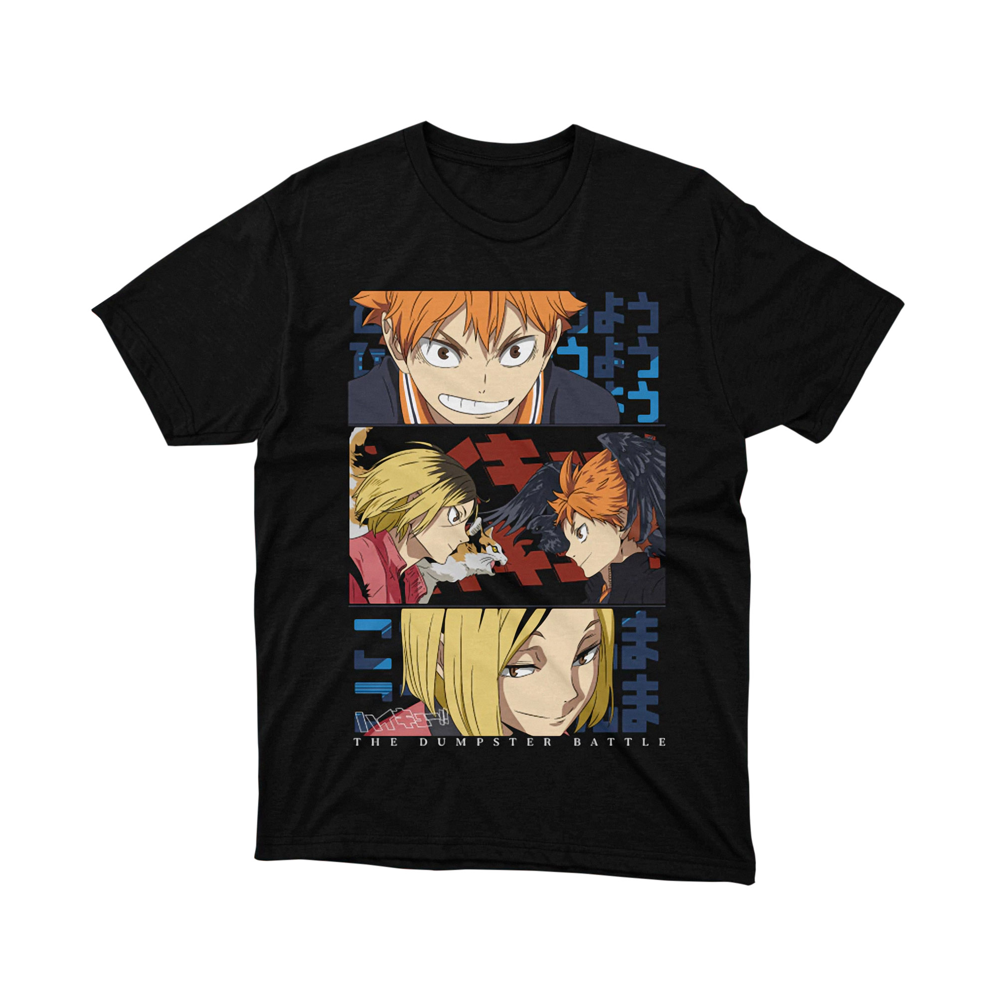 Haikyu The Dumpster Battle Hinata Kozume Kenma T Shirt