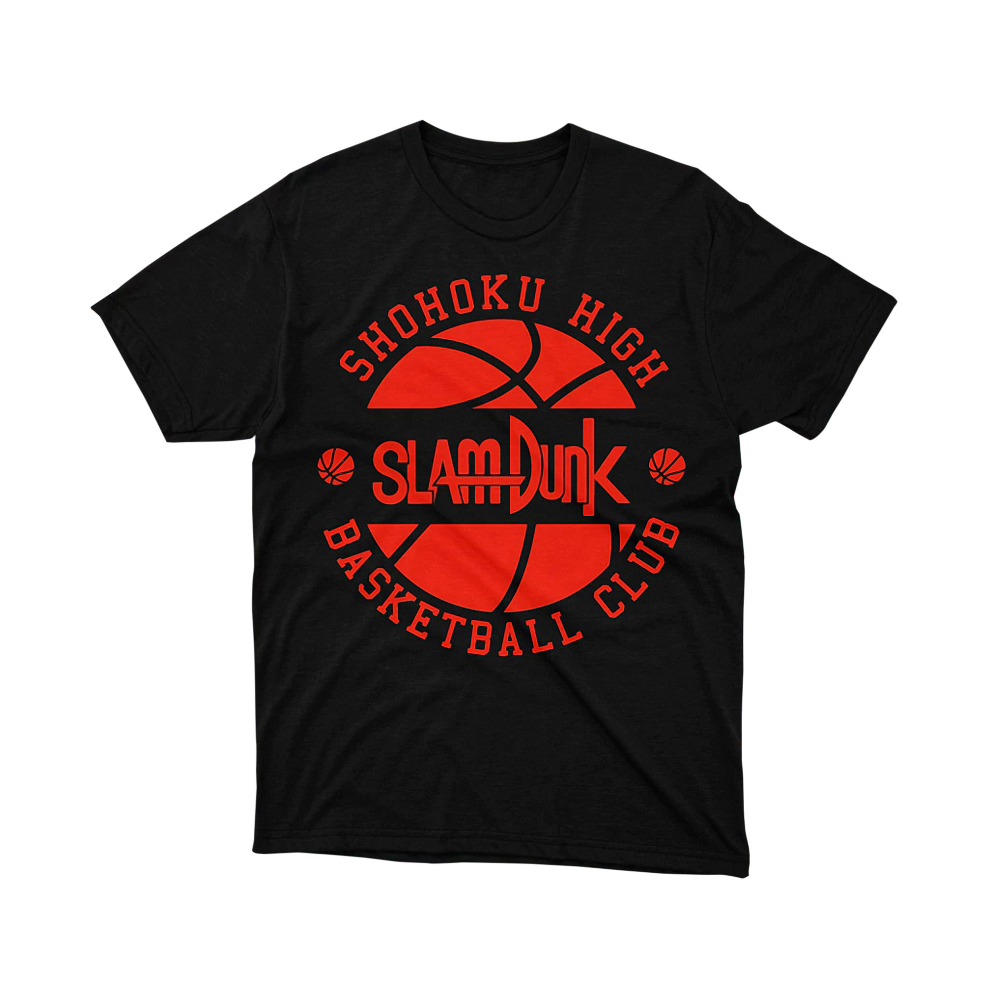 Hanamichi Sakuragi Slam Dunk T Shirt, Shohoku Basketball Anime Graphic Tee, Classic Sports Manga Shirt for Men and Women, Otaku Gift
