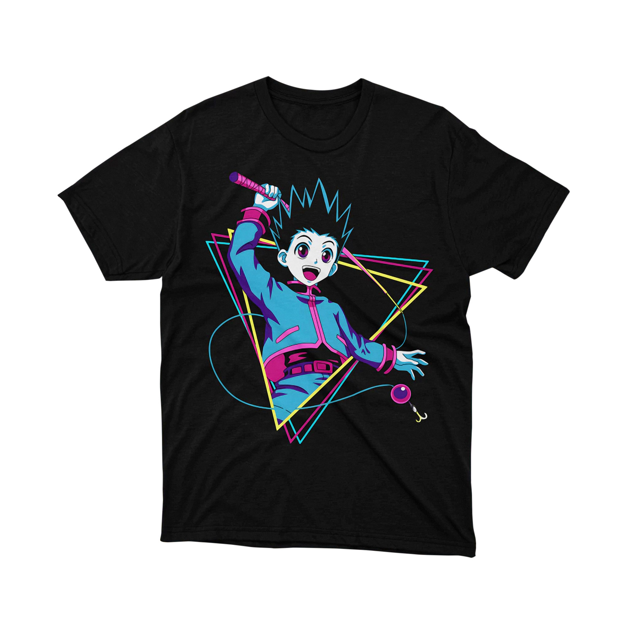 Hunter x Hunter Gon Freecss Retro Neon Style T Shirt