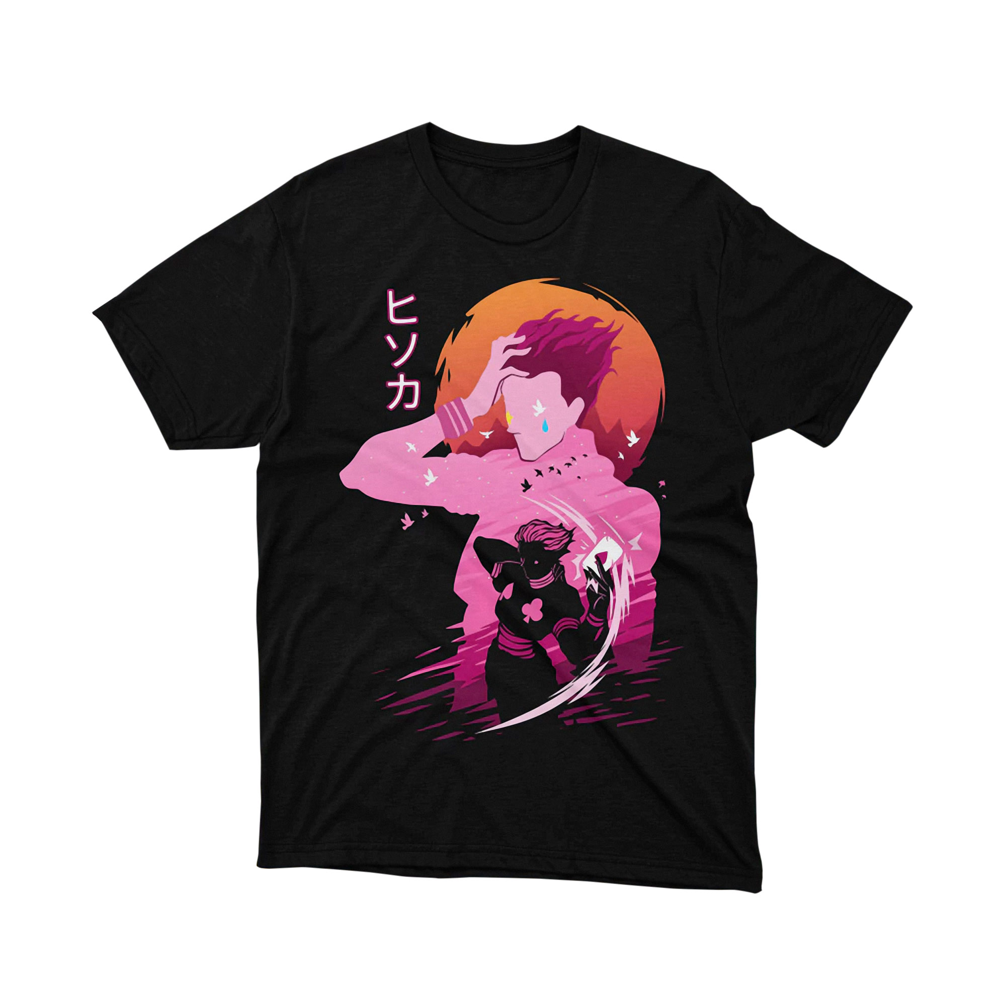 Hunter x Hunter Hisoka Morow Silhouette Sunset T Shirt