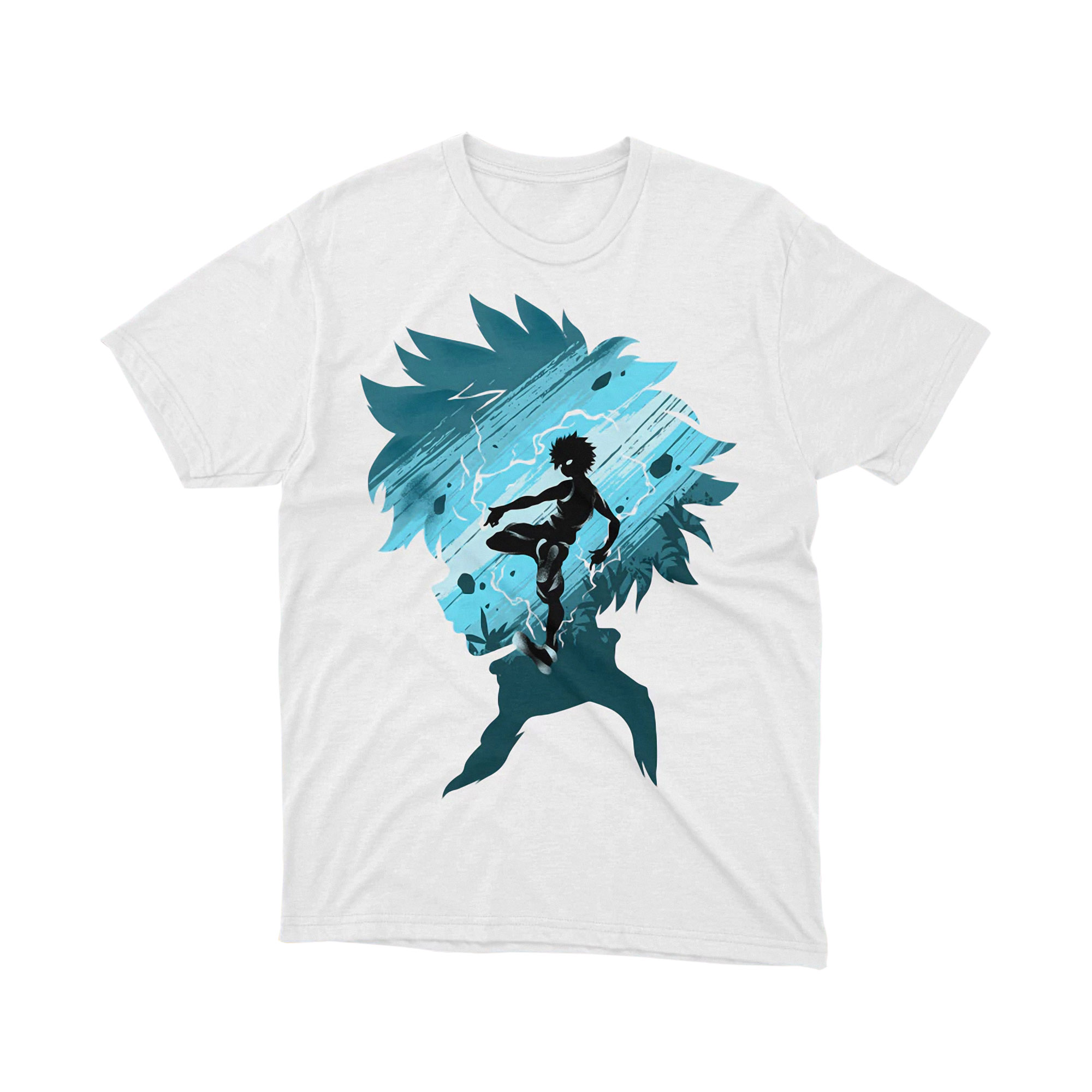 Hunter x Hunter Killua Zoldyck Lightning Silhouette T Shirt