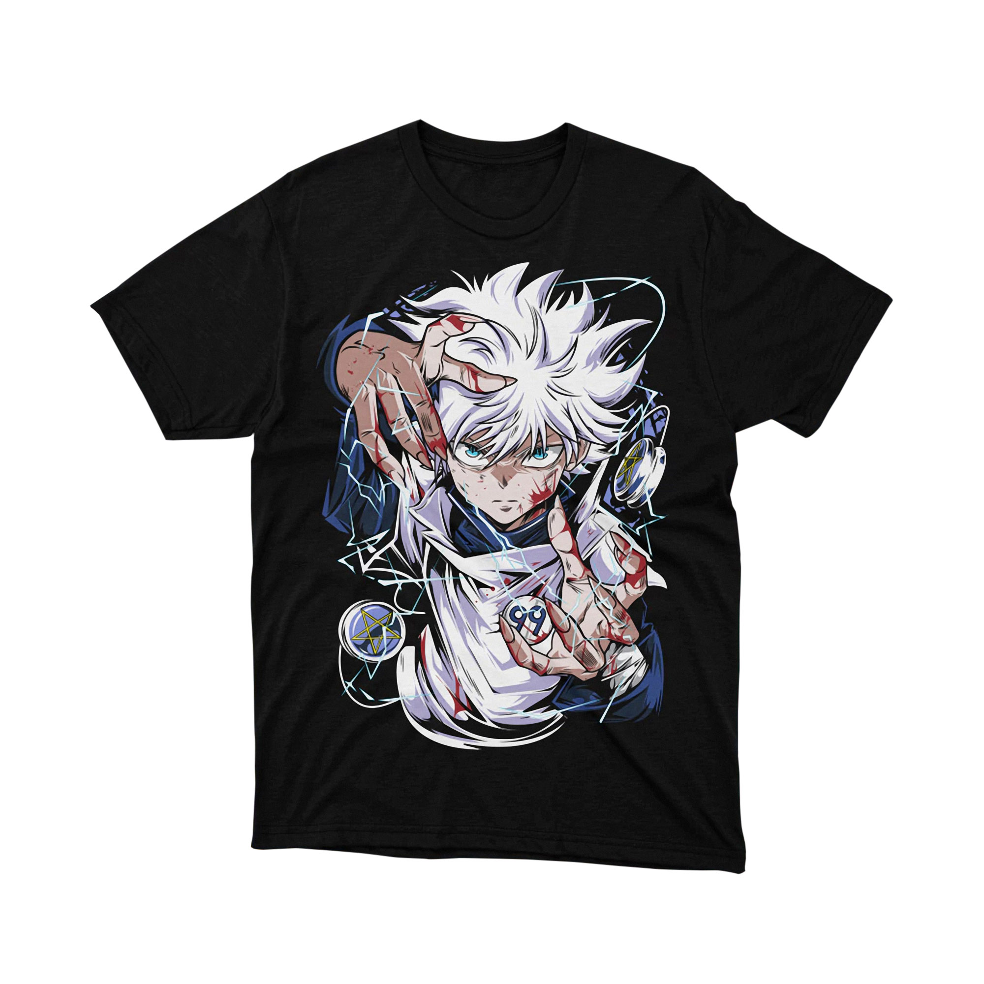 Hunter x Hunter Killua Zoldyck Nen Master Assassination T Shirt