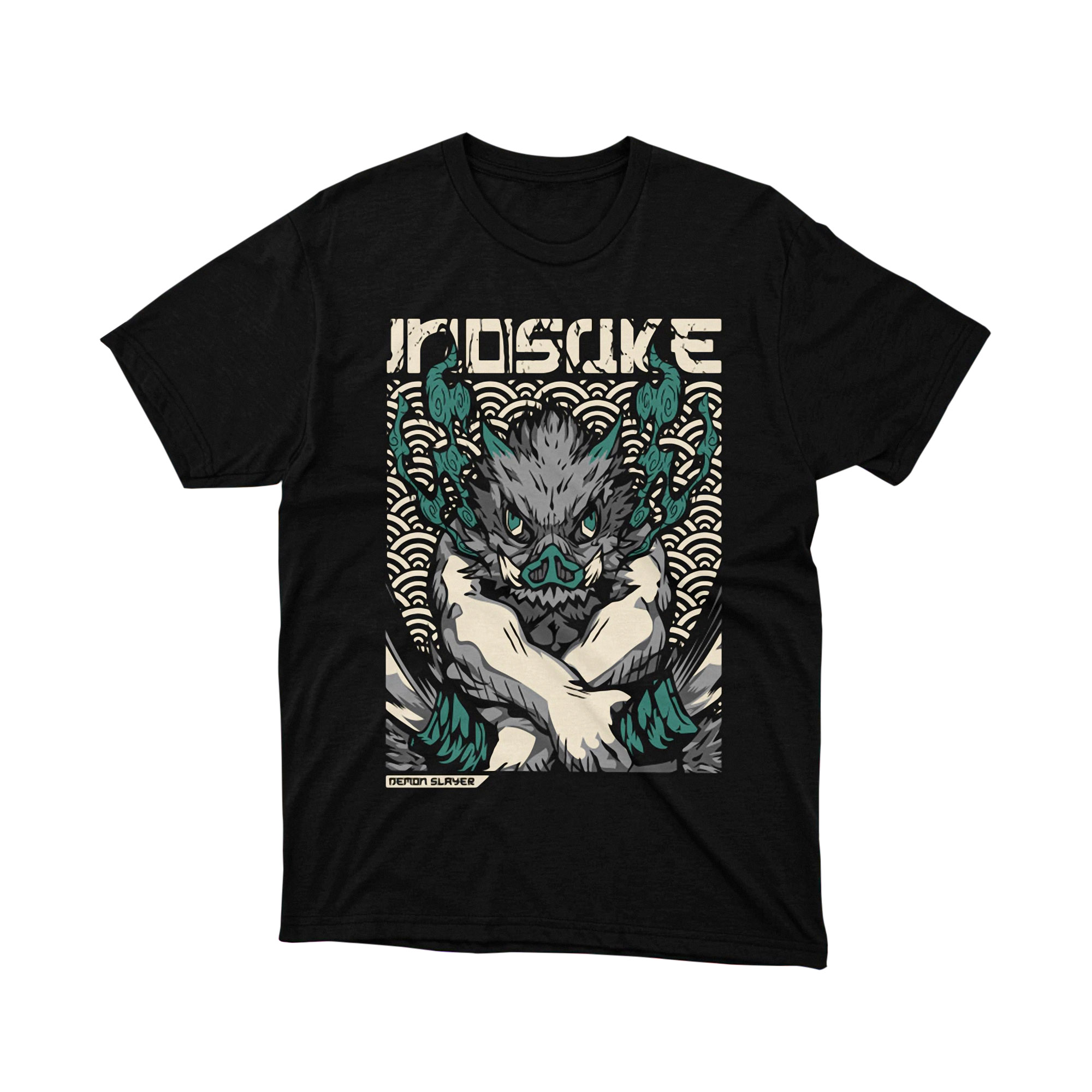 Inosuke Attack Demon Slayer Anime Graphic T Shirt Cool Japanese Manga Shirt