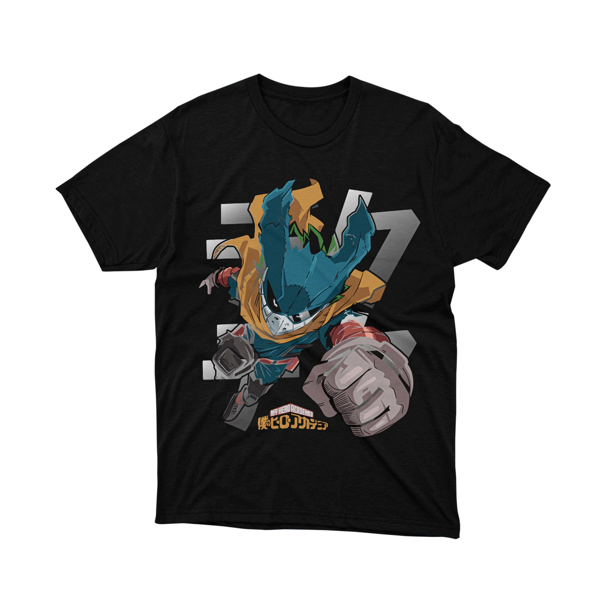 Izuku Midoriya Deku Hero T Shirt, My Hero Academia Anime Graphic Tee for Men and Women, Japanese Manga Style Shirt Gift