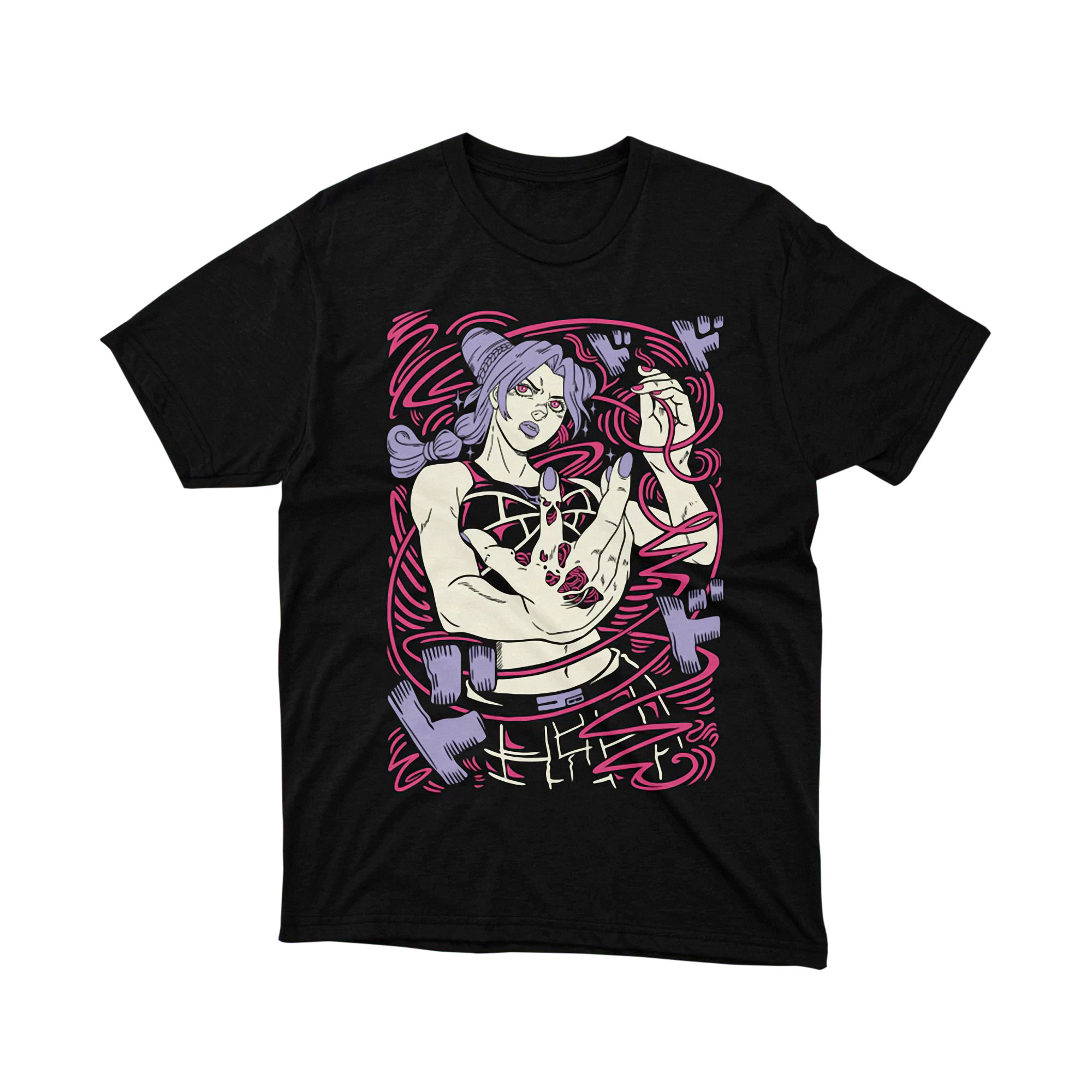Jolyne Cujoh JoJo Bizarre Adventure Anime Character T Shirt