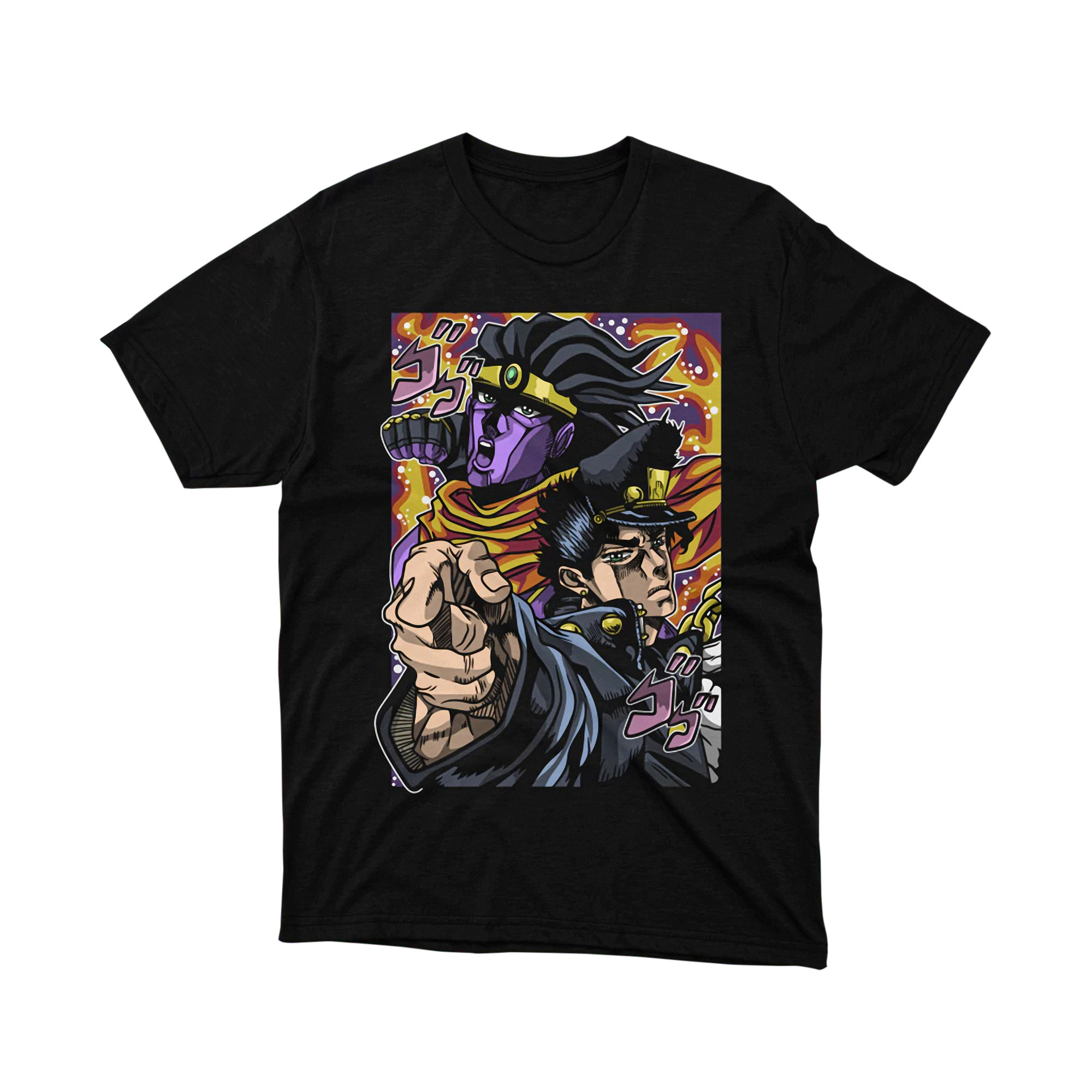 Jotaro Kujo JoJo and Stand Manga Art Anime Graphic T Shirt