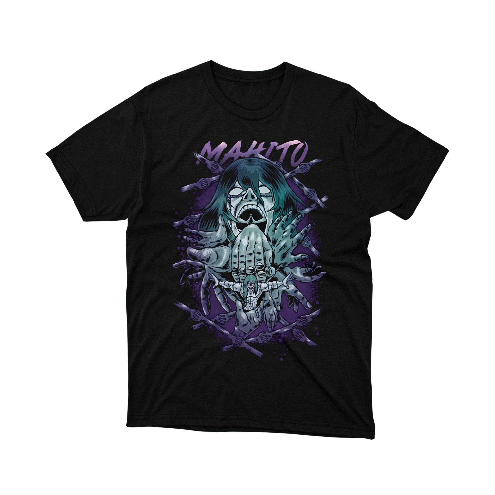 Jujutsu Kaisen Mahito Curse Spirit Dark Anime T Shirt