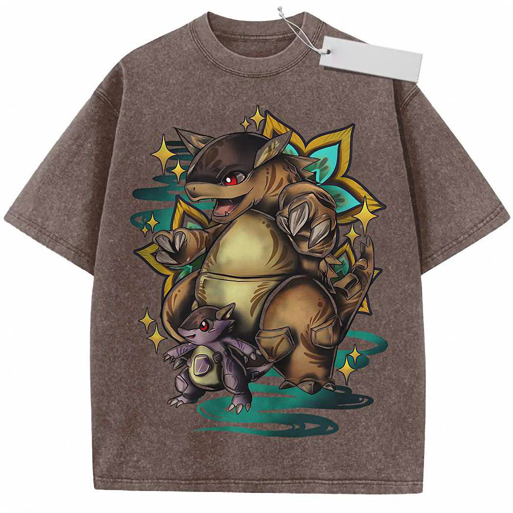 Kangaskhan Shirt, Pokemon shirt, Anime Shirt, Vintage T Shirt 7