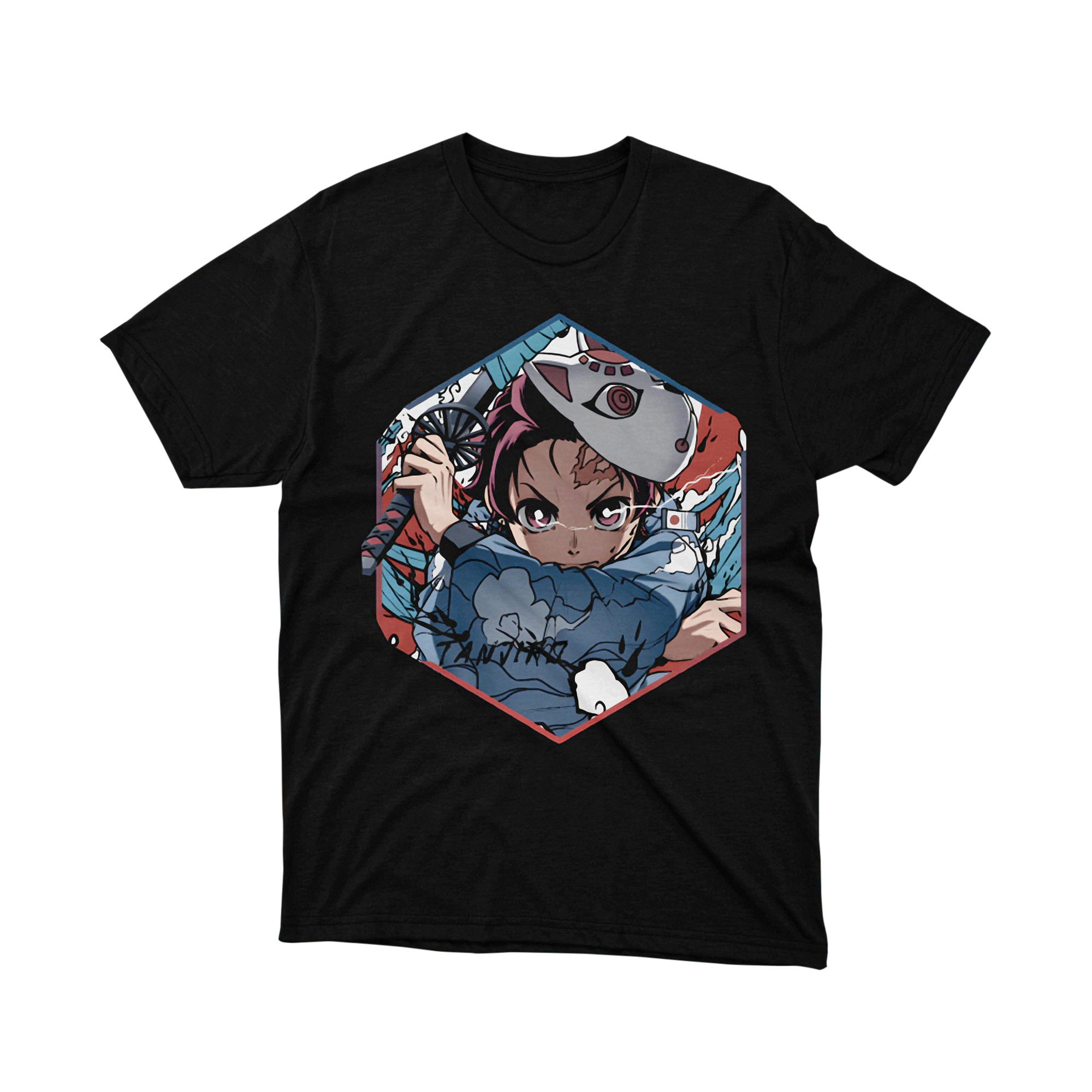 Kimetsu no Yaiba Elements Characters Anime T Shirt Graphic Japanese Style