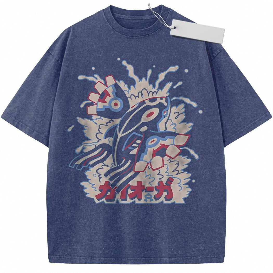 Kyogre Shirt, Pokemon shirt, Anime Shirt, Vintage T Shirt 1