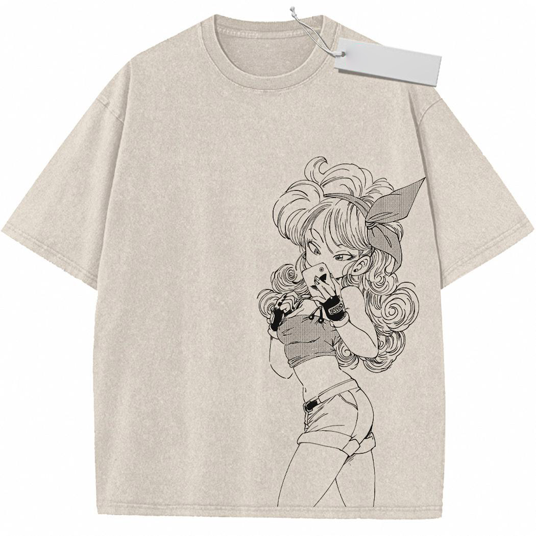Launch Shirt, Dragon Ball Shirt, DBZ Shirt, Anime Shirt, Vintage T Shirt 6
