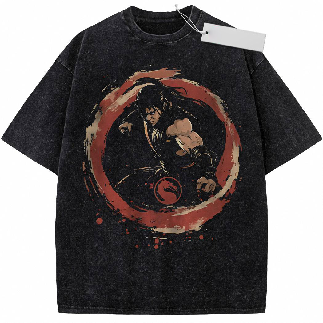 Liu Kang Shirt, Mortal Kombat Shirt, Game Shirt, Vintage Tee 1