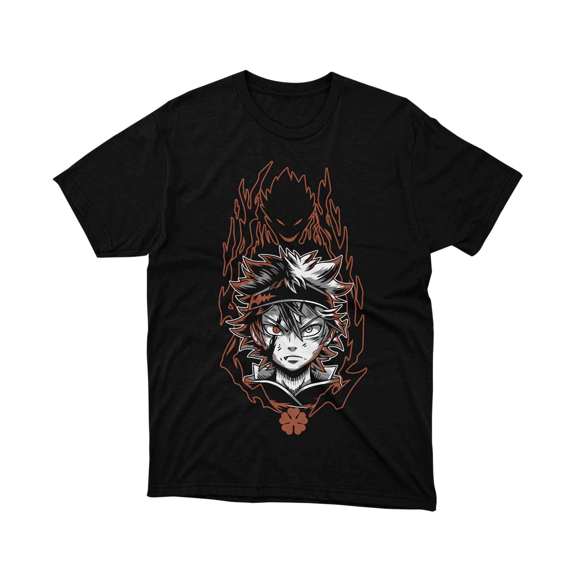 Magic Swordsman Black Clover T-Shirt Japanese Style Graphic Tee, Gift for Anime Lovers